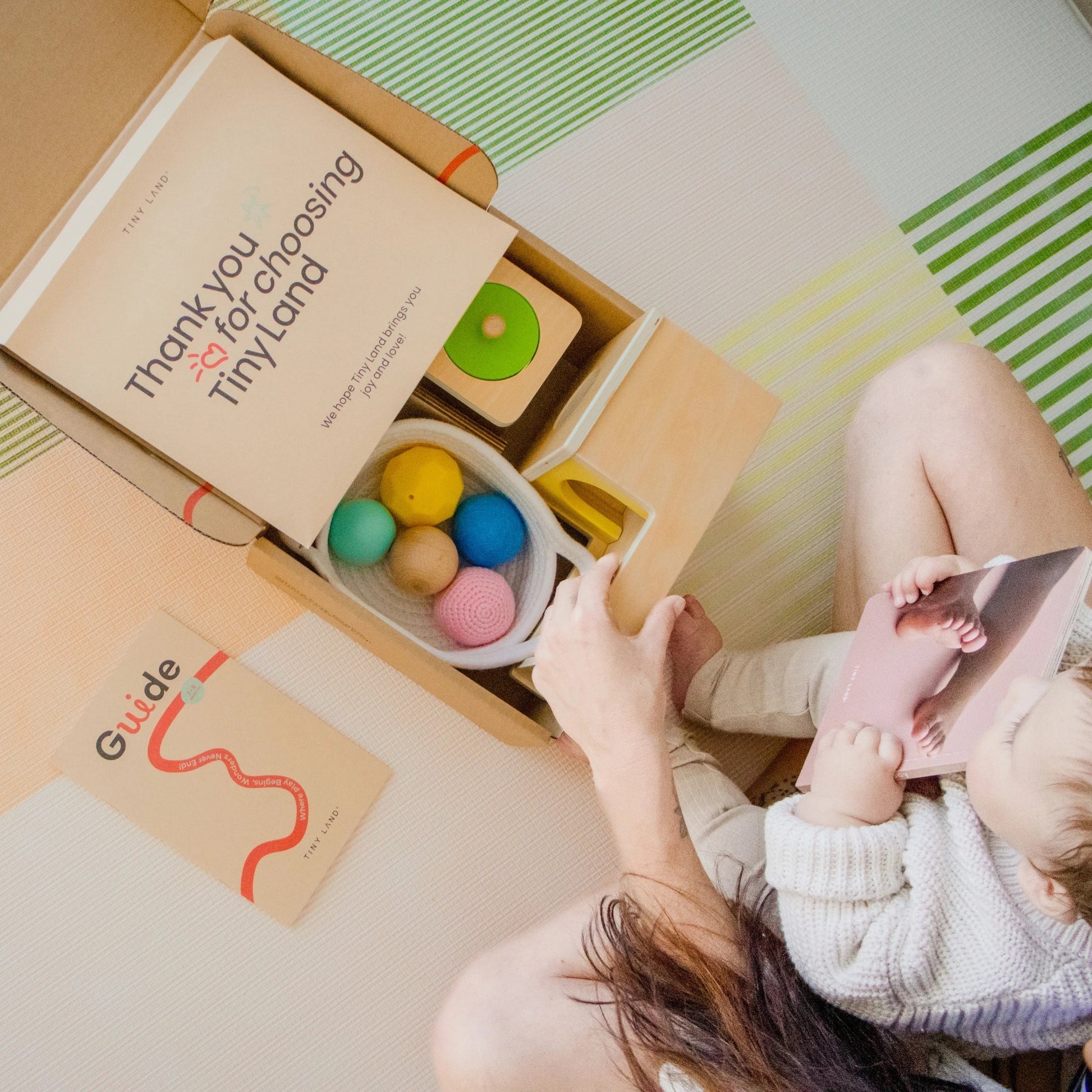 Montessori learning box – 7 to 9 months (non - subscription) - The Nurturing Nook