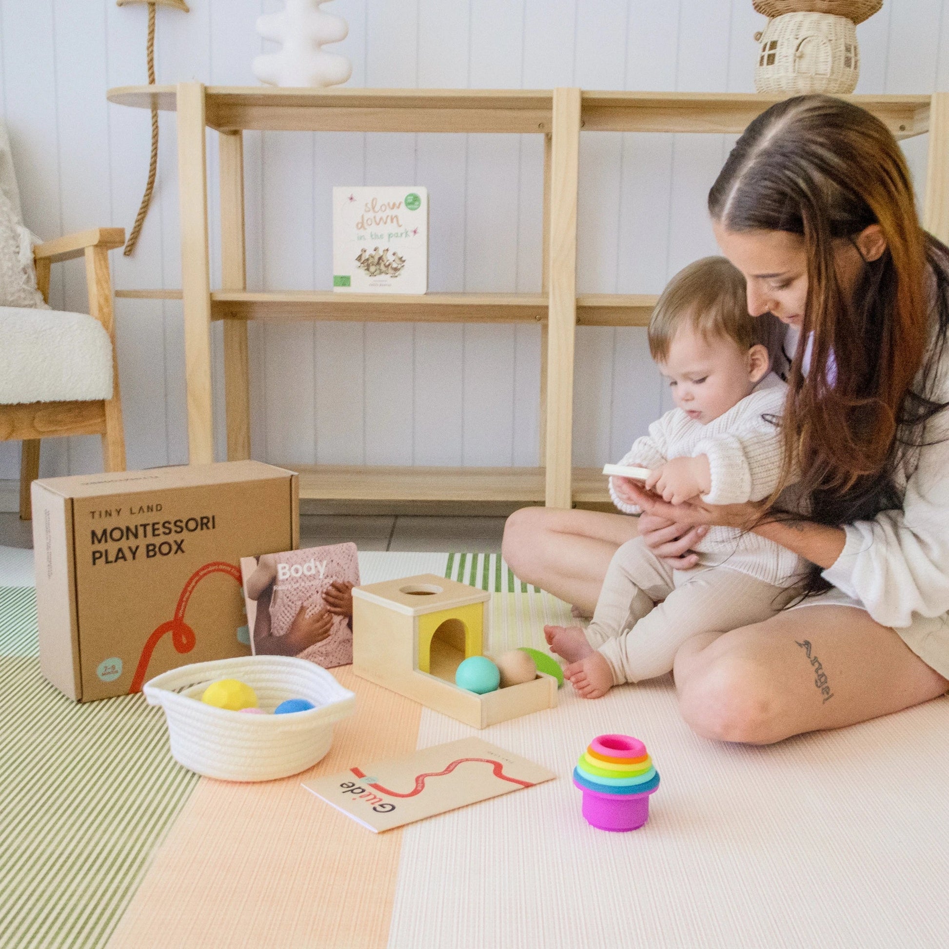 Montessori learning box – 7 to 9 months (non - subscription) - The Nurturing Nook