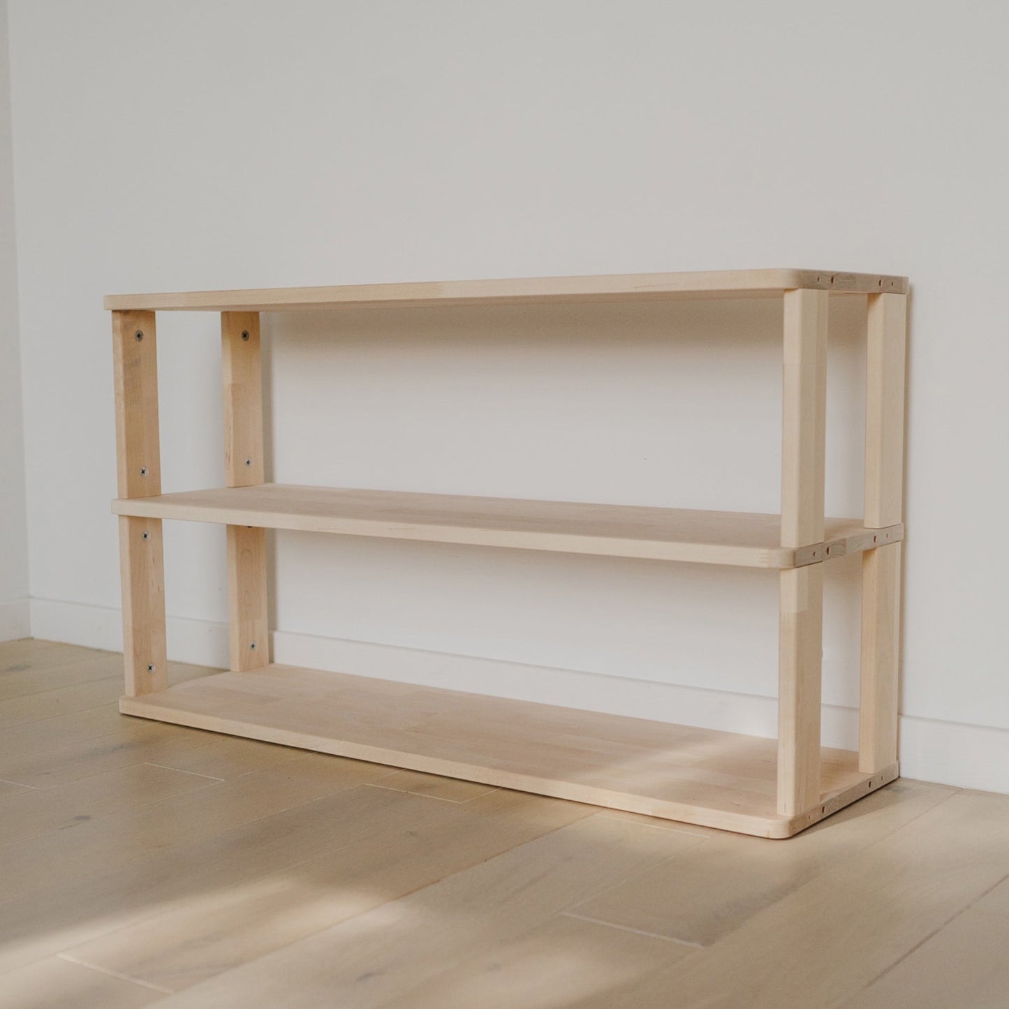 Montessori Modular Shelf for Kids - STRAIGHT - The Nurturing Nook