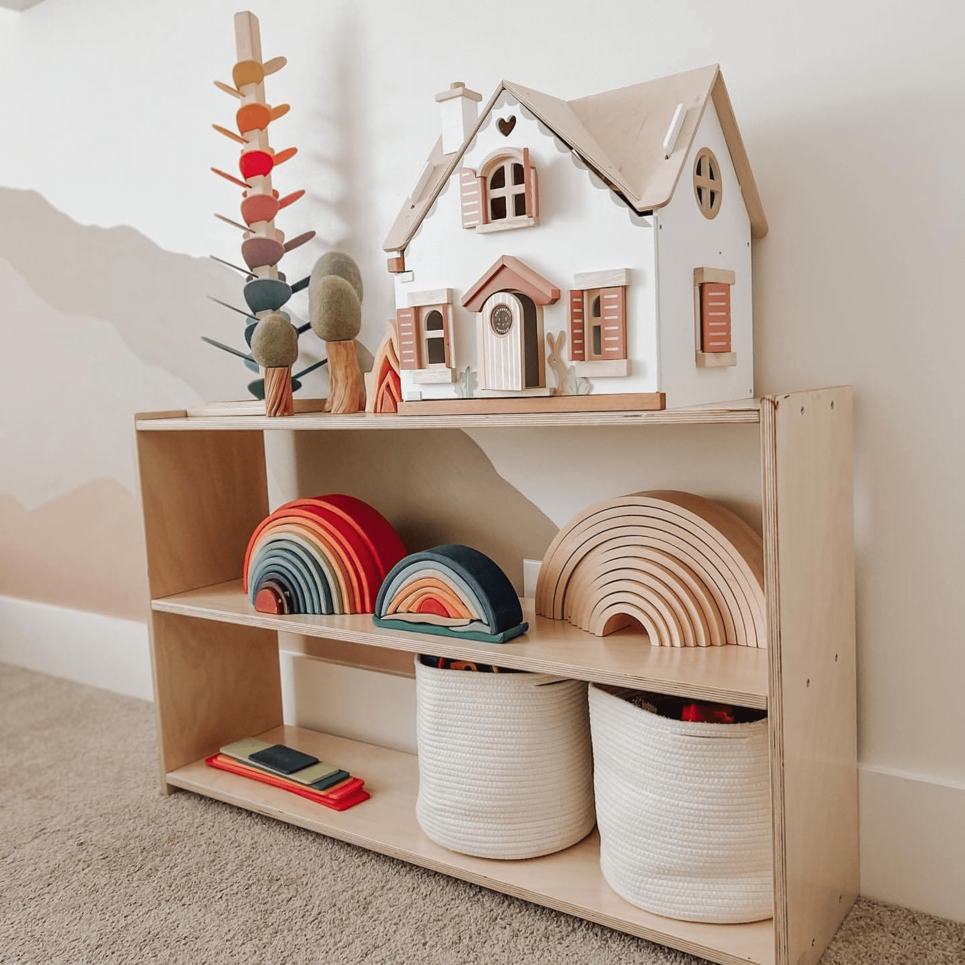 Montessori Shelf 3 - Tier - The Nurturing Nook