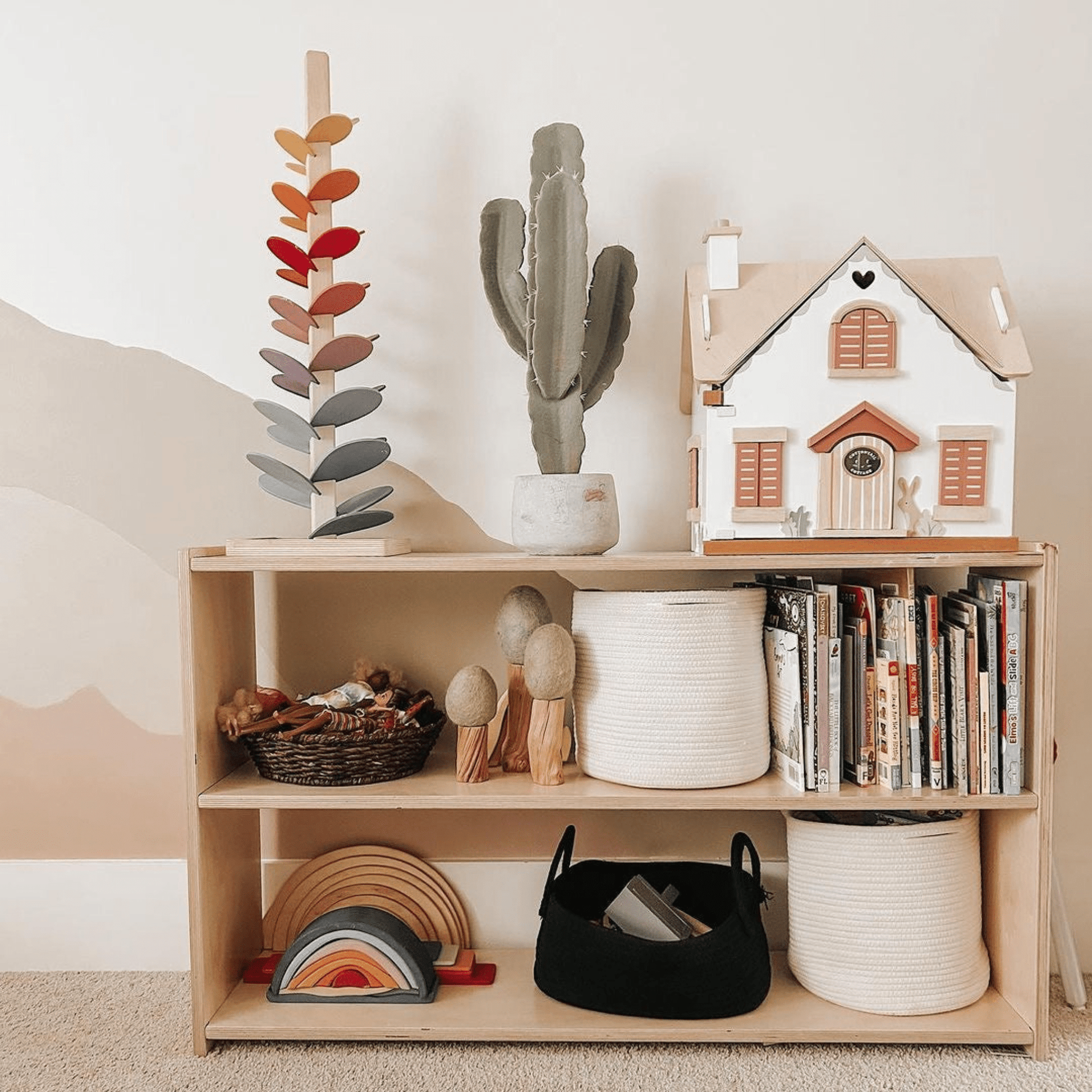 Montessori Shelf 3 - Tier - The Nurturing Nook