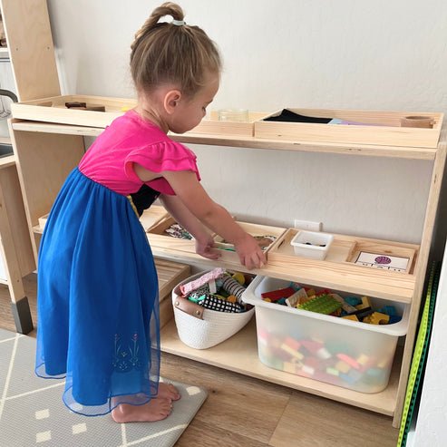 Montessori Shelf 3 - Tier - The Nurturing Nook