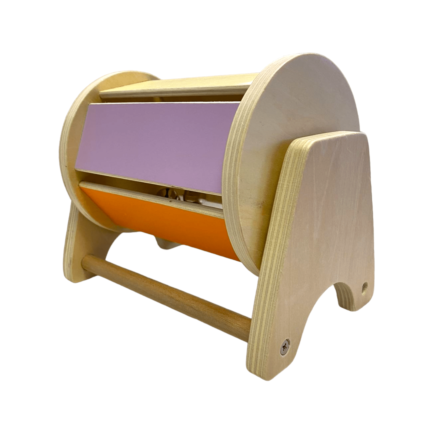 Montessori Spinning Drum in Pastel Colors - The Nurturing Nook