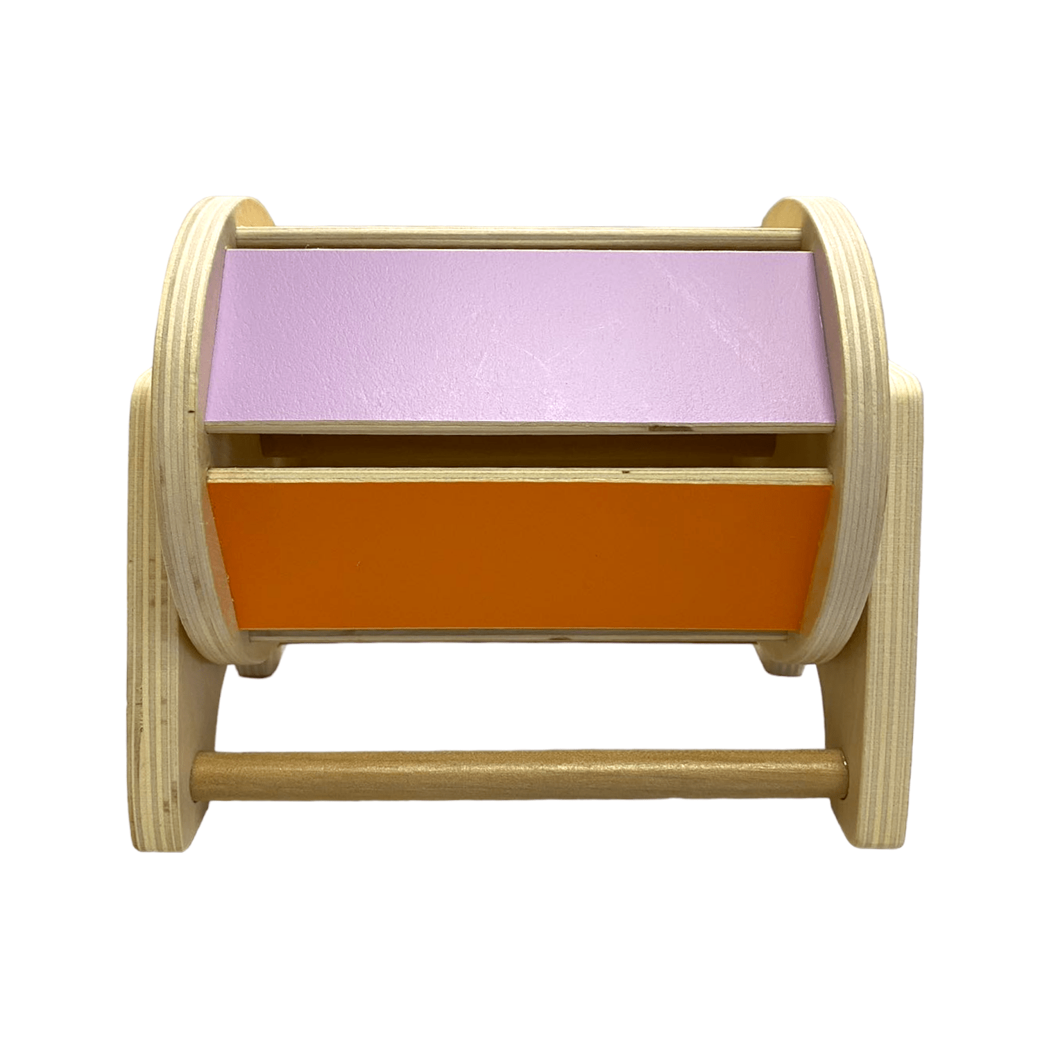 Montessori Spinning Drum in Pastel Colors - The Nurturing Nook