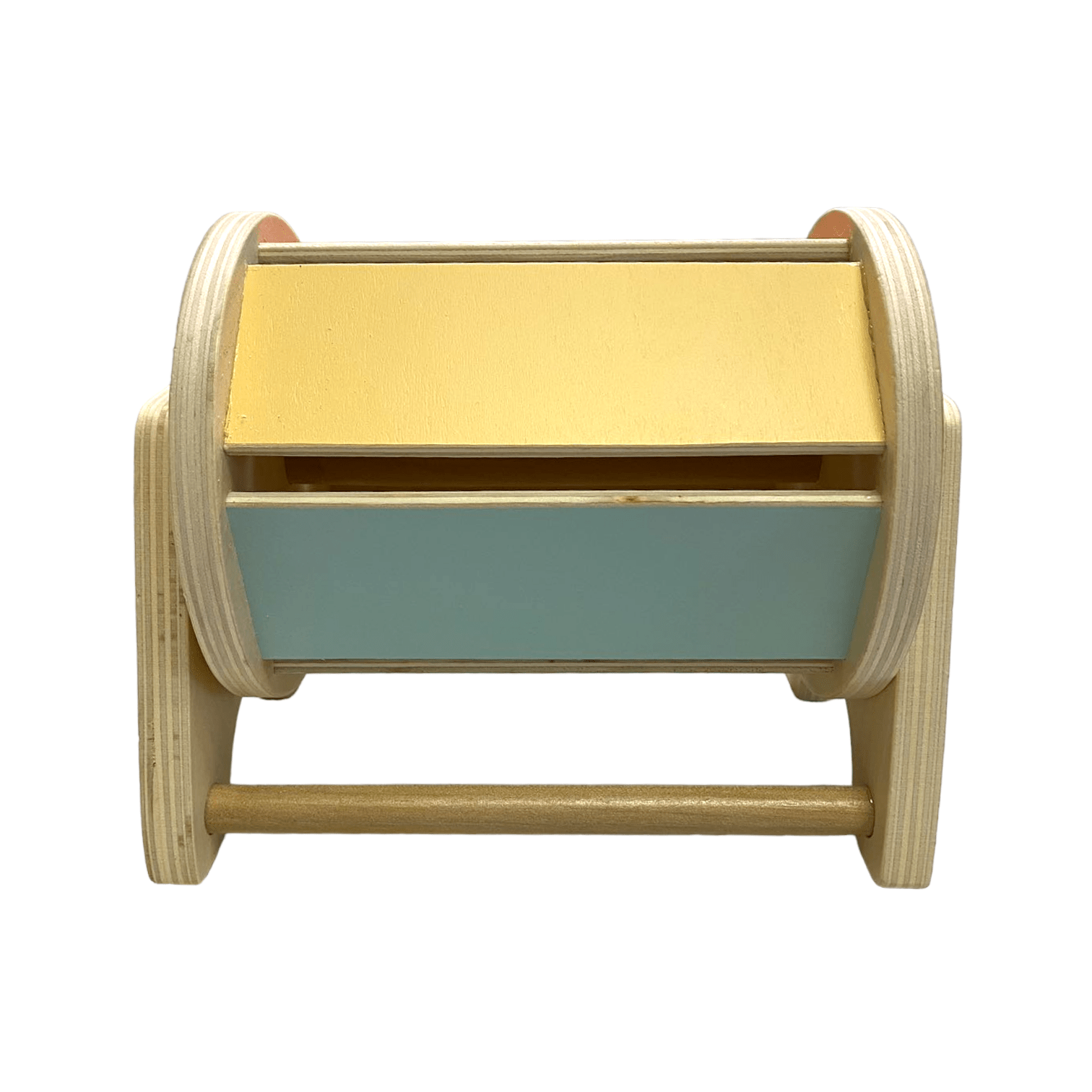 Montessori Spinning Drum in Pastel Colors - The Nurturing Nook