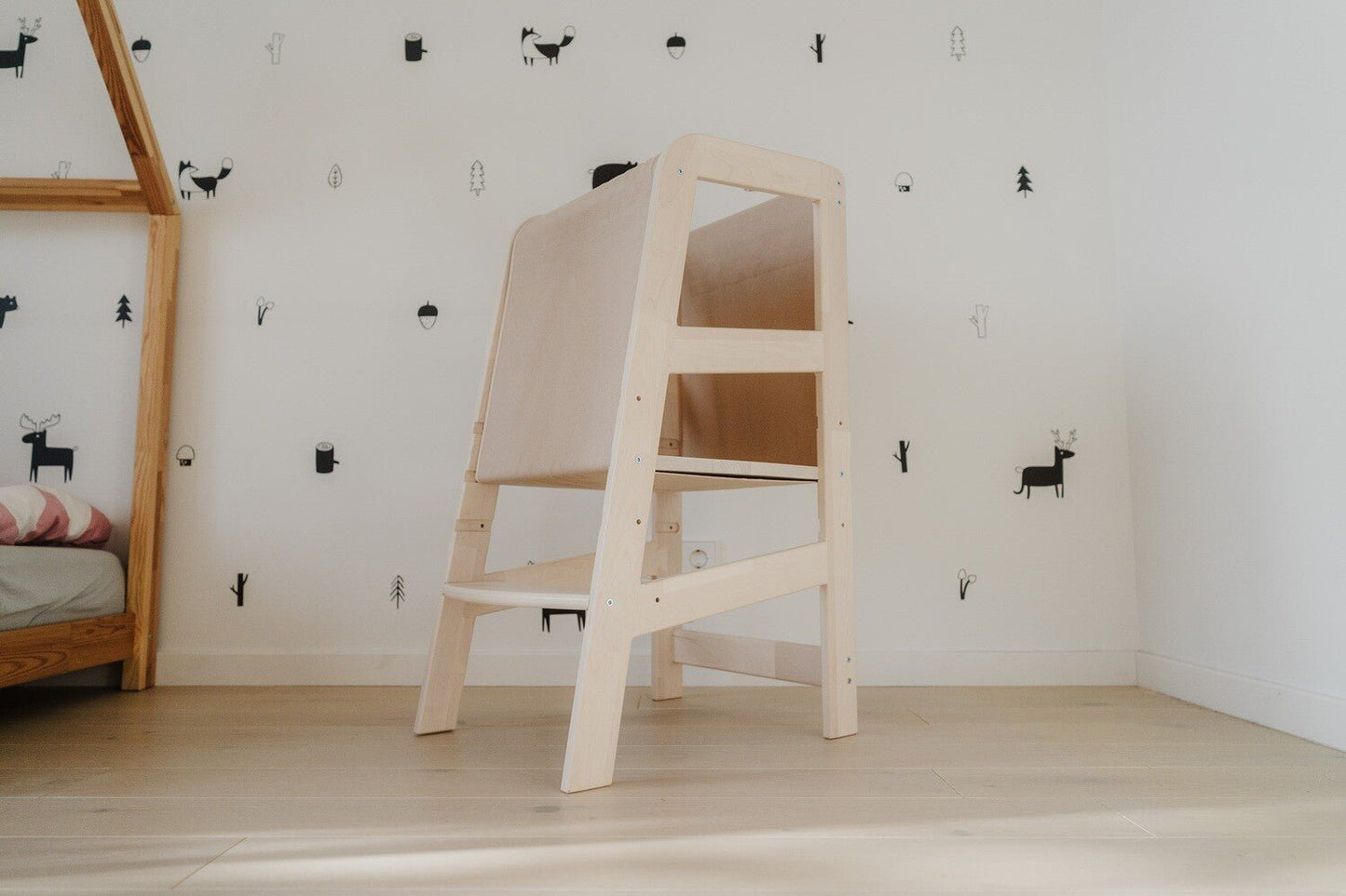 Montessori Wooden Learning Tower - The Nurturing Nook