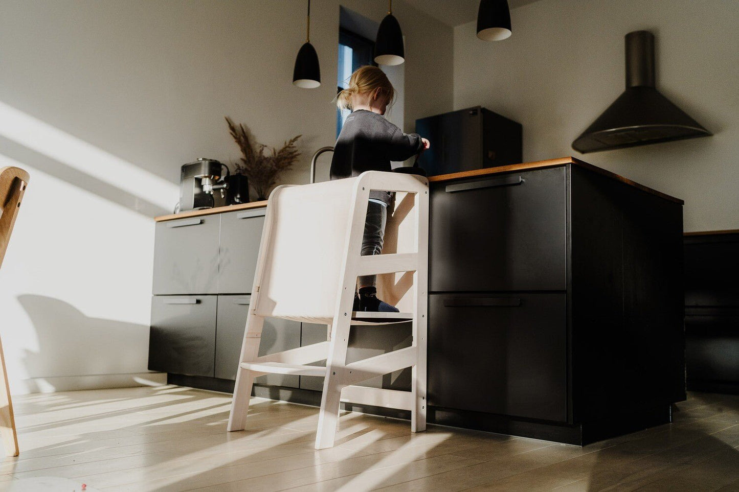 Montessori Wooden Learning Tower - The Nurturing Nook