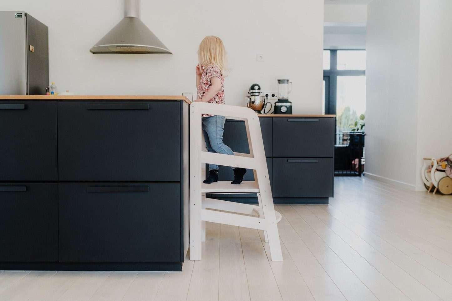 Montessori Wooden Learning Tower - The Nurturing Nook