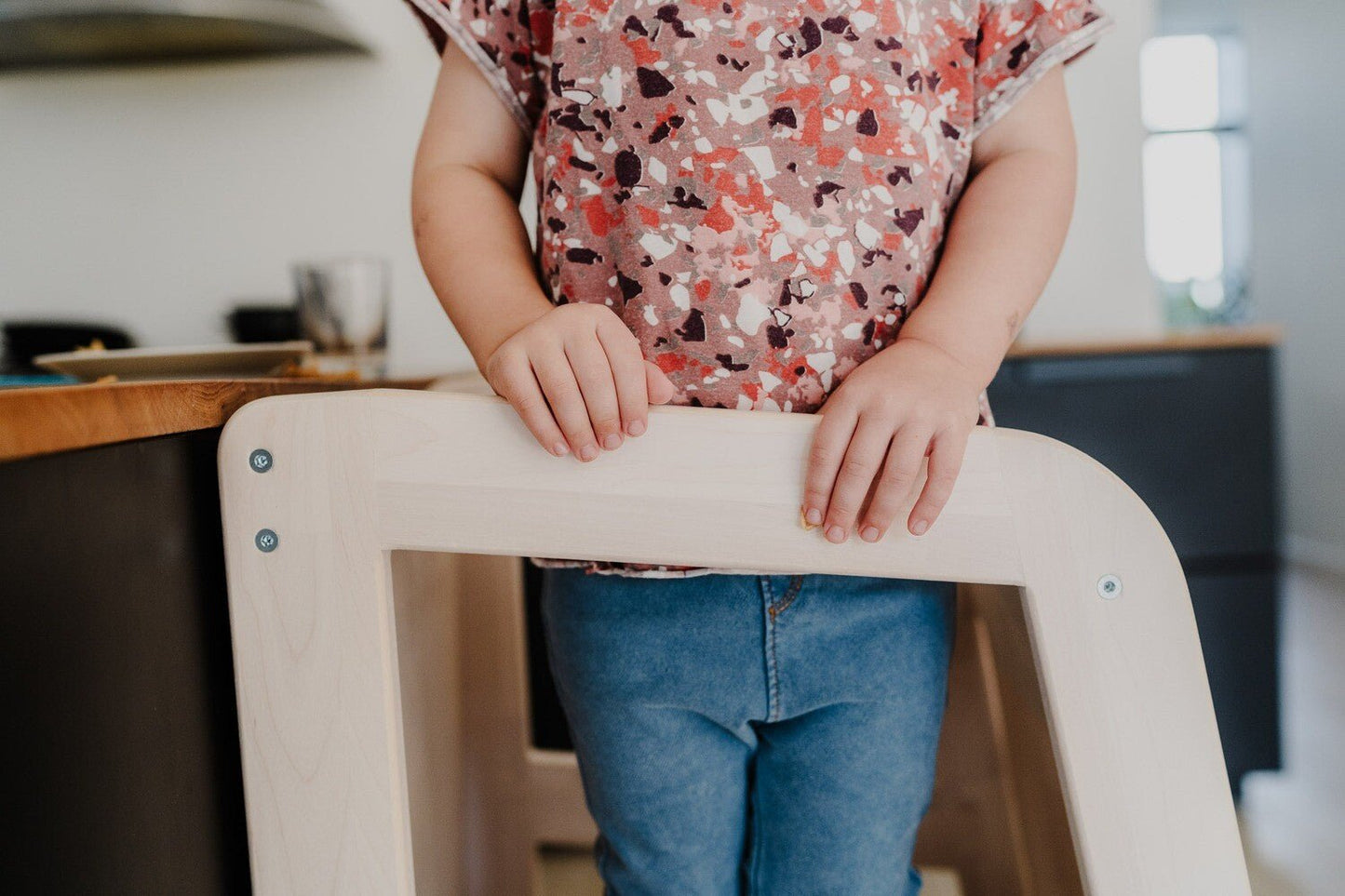 Montessori Wooden Learning Tower - The Nurturing Nook