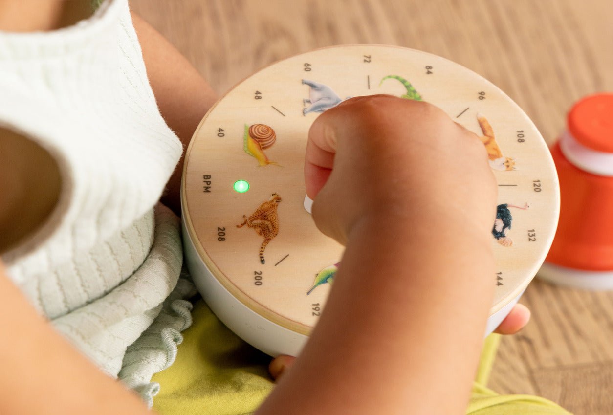 Montessori wooden music set for toddlers - The Nurturing Nook
