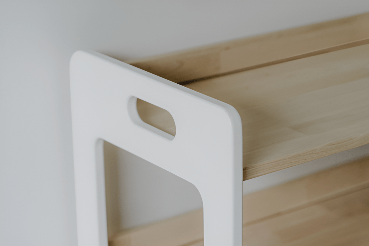 Montessori Wooden Shelf Organizer for Kids - MADI - The Nurturing Nook