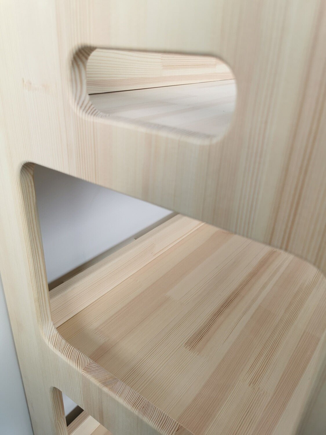 Montessori Wooden Shelf Organizer for Kids - MAXI LONG - The Nurturing Nook