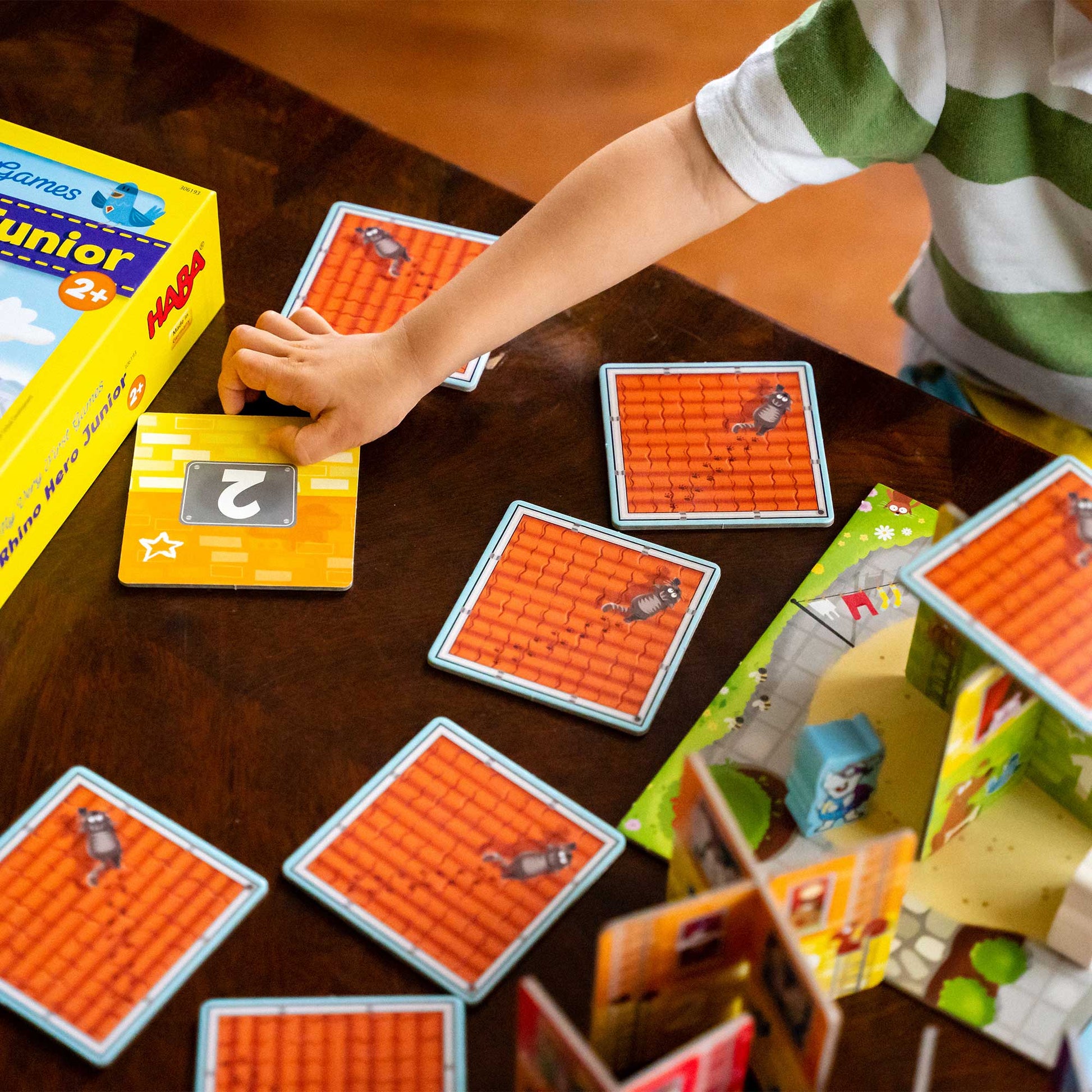 My Very First Games - Rhino Hero Junior - The Nurturing Nook