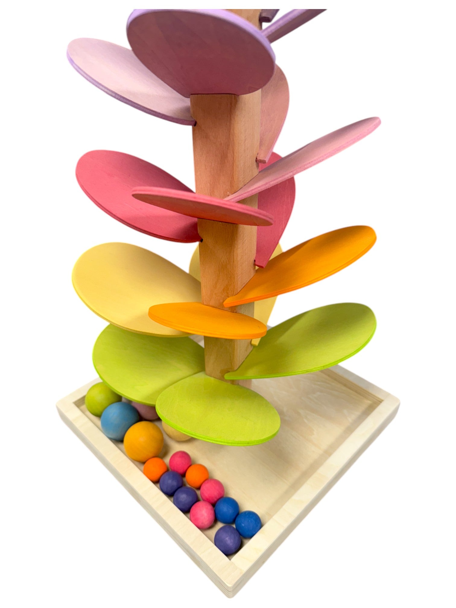 New Hassle - Free Pre - Assembled Marble Tree - The Nurturing Nook