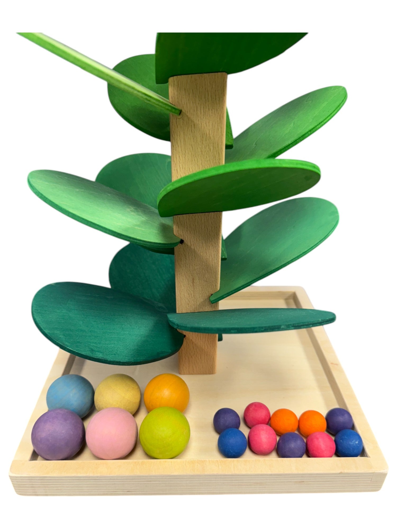 New Hassle - Free Pre - Assembled Marble Tree - The Nurturing Nook