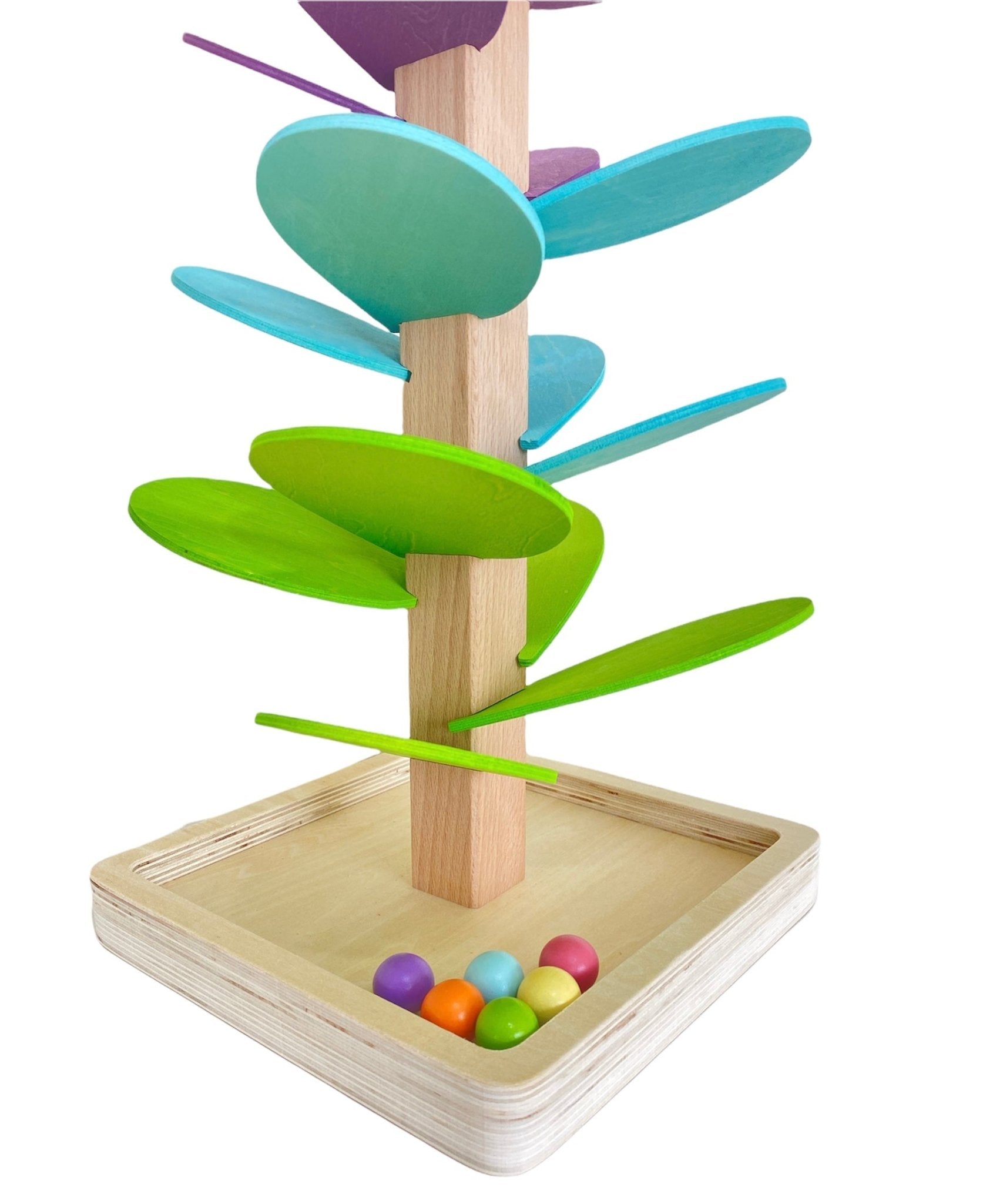 NEW Large Marble Tree in Pastel/Macaron Colors - The Nurturing Nook