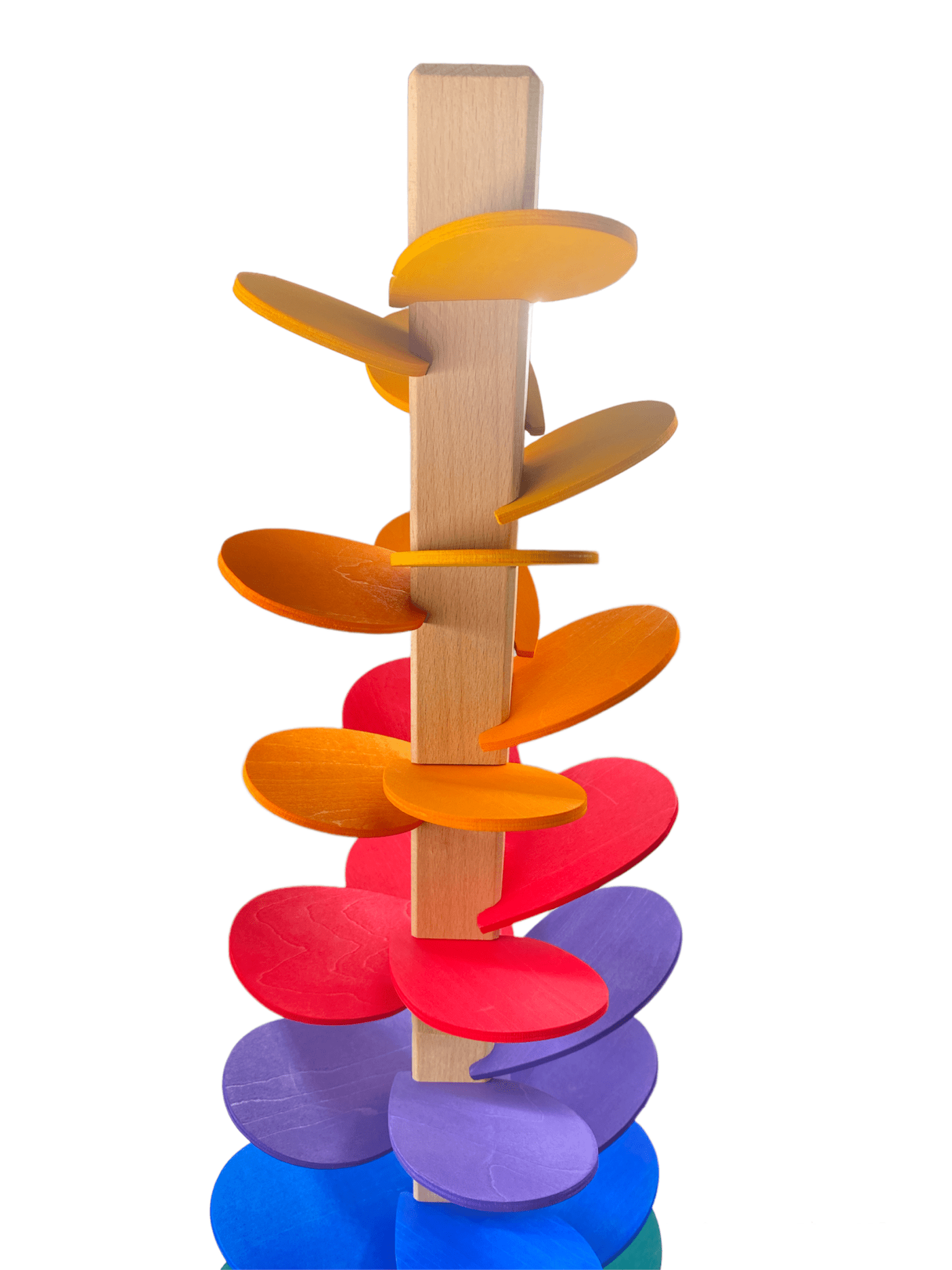 NEW Large Marble Tree in Primary Rainbow Colors - The Nurturing Nook