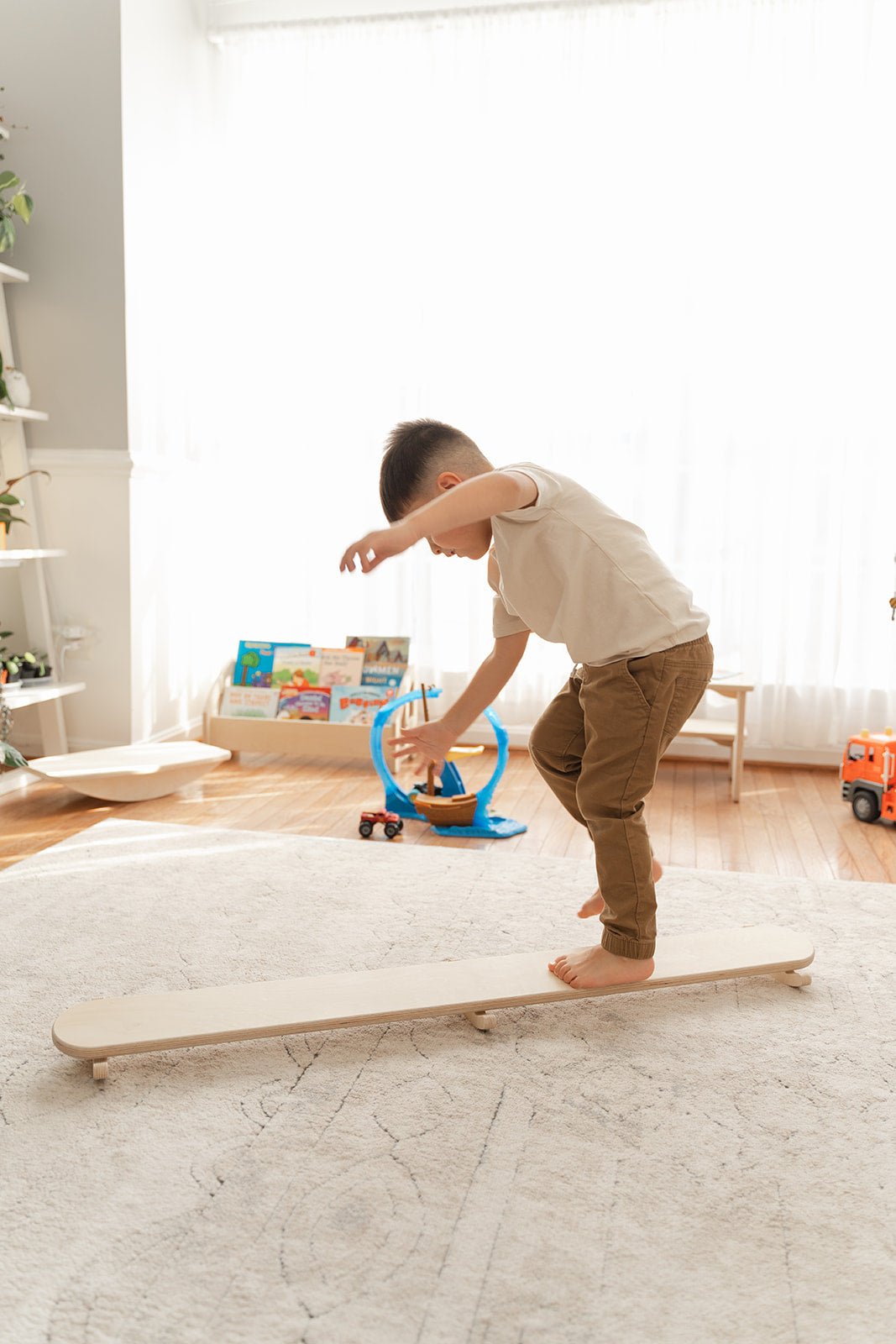 Montessori Wobble Beam - The Nurturing Nook