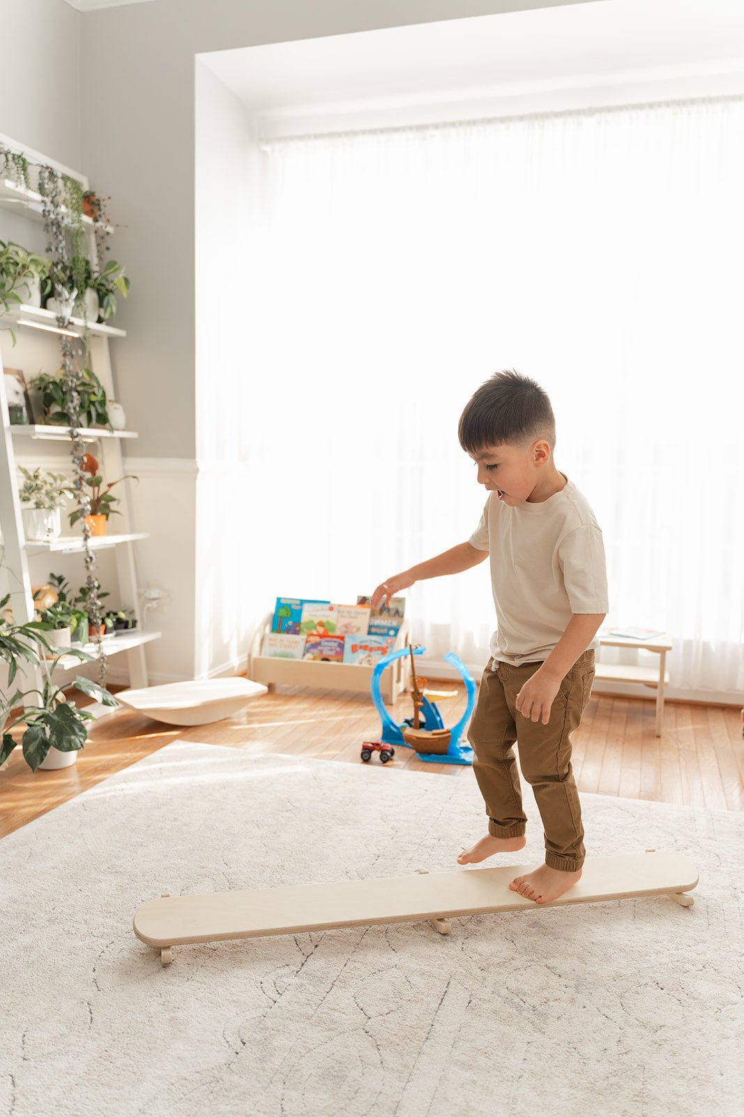 Montessori Wobble Beam - The Nurturing Nook