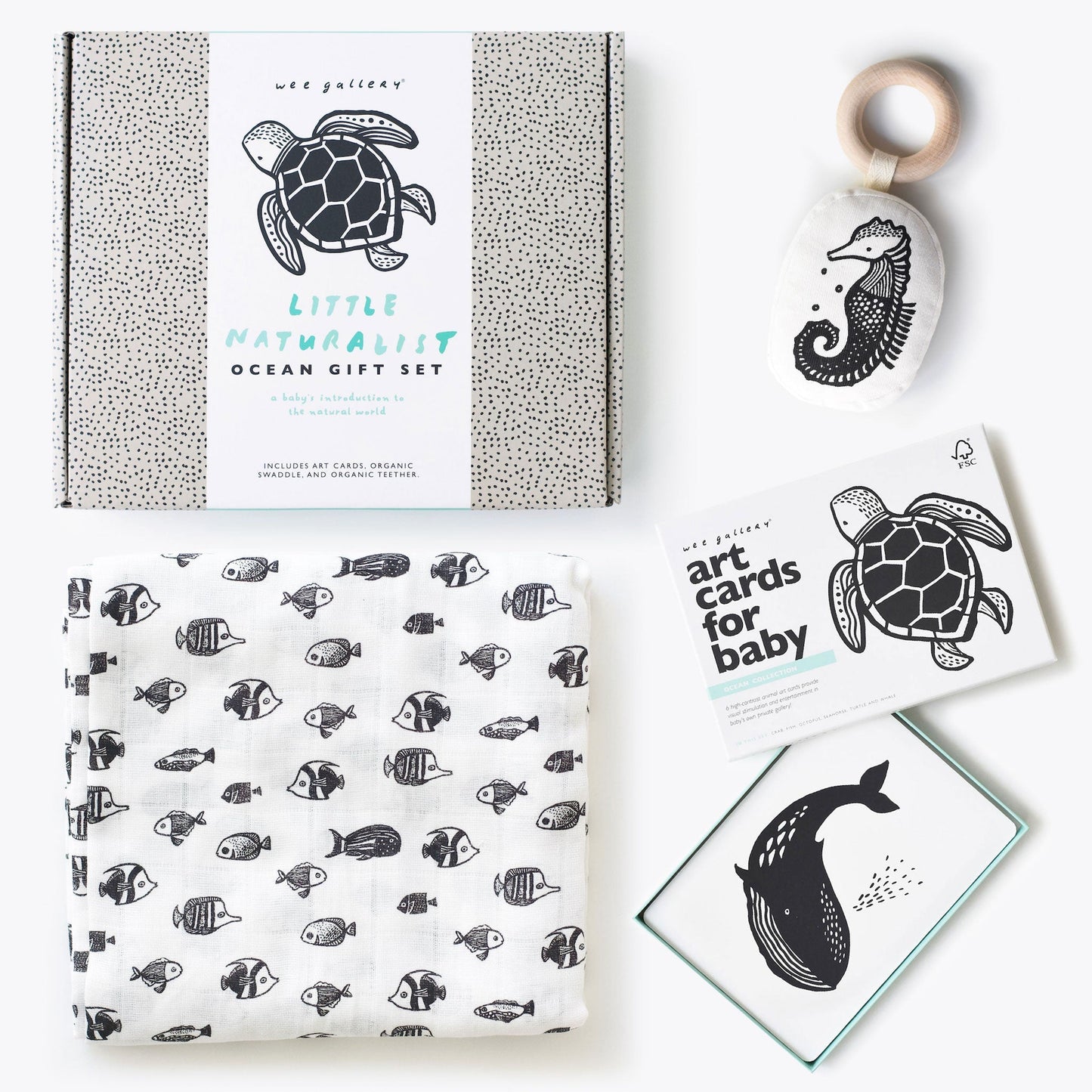 Newborn Baby Gift Set - Ocean - The Nurturing Nook