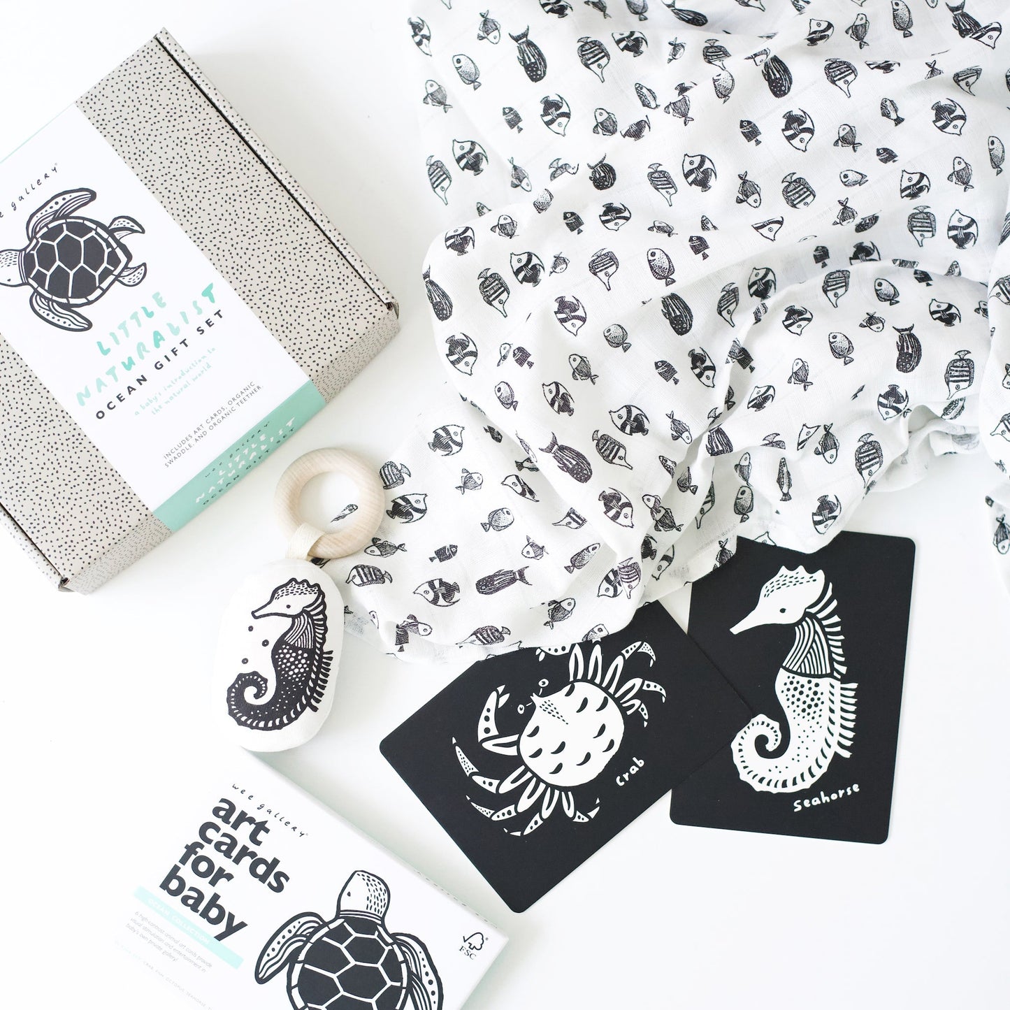 Newborn Baby Gift Set - Ocean - The Nurturing Nook