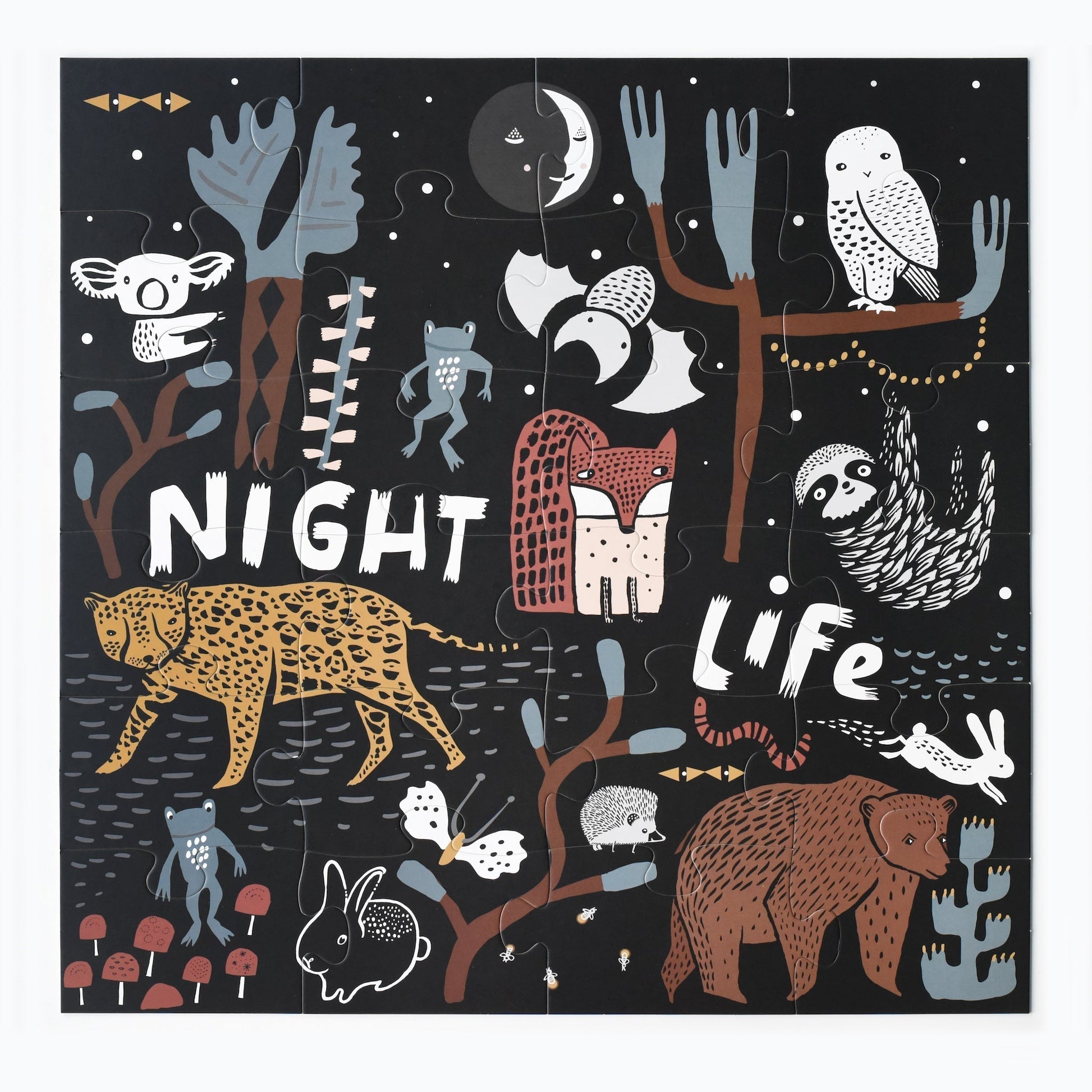 Night Life Floor Puzzle - The Nurturing Nook