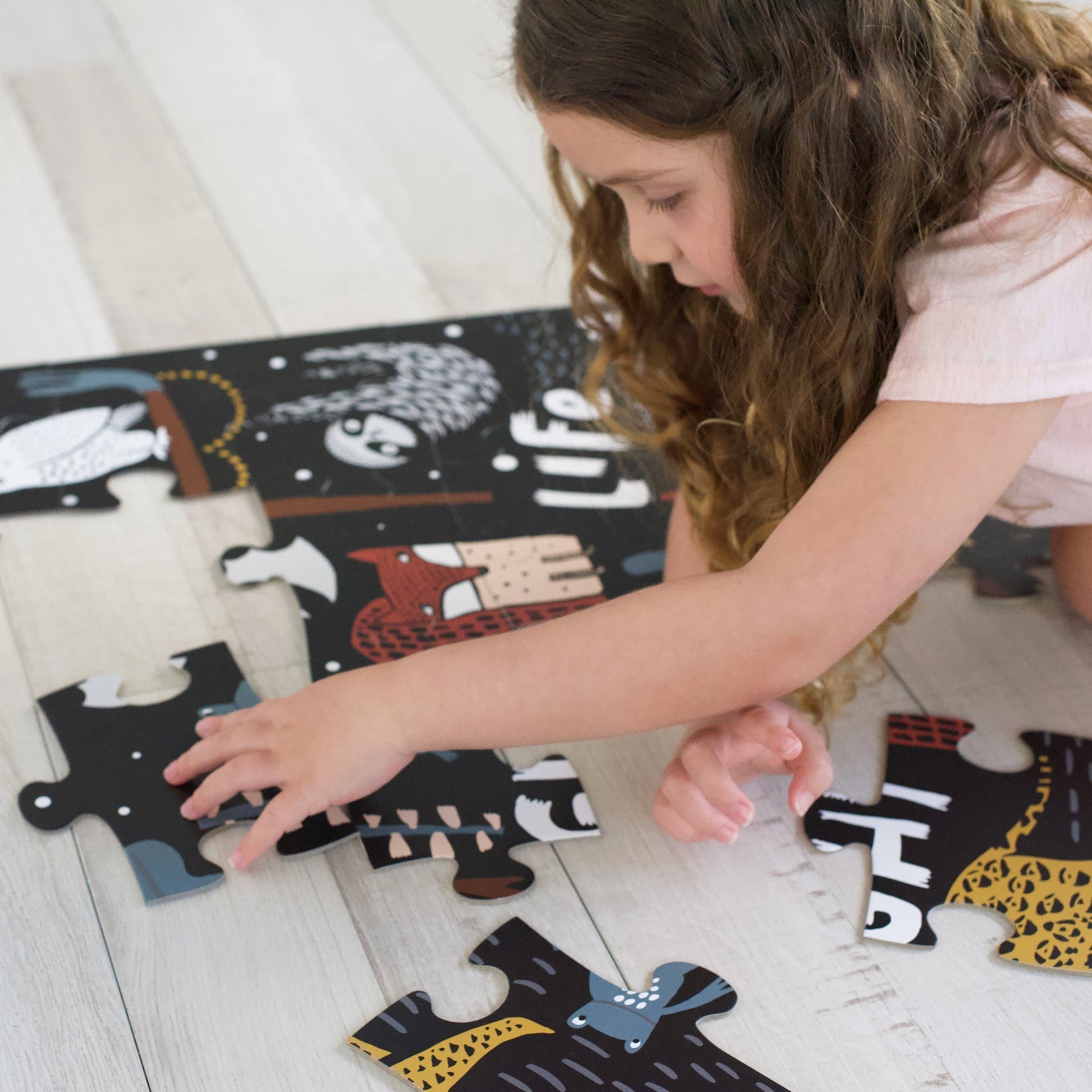 Night Life Floor Puzzle - The Nurturing Nook