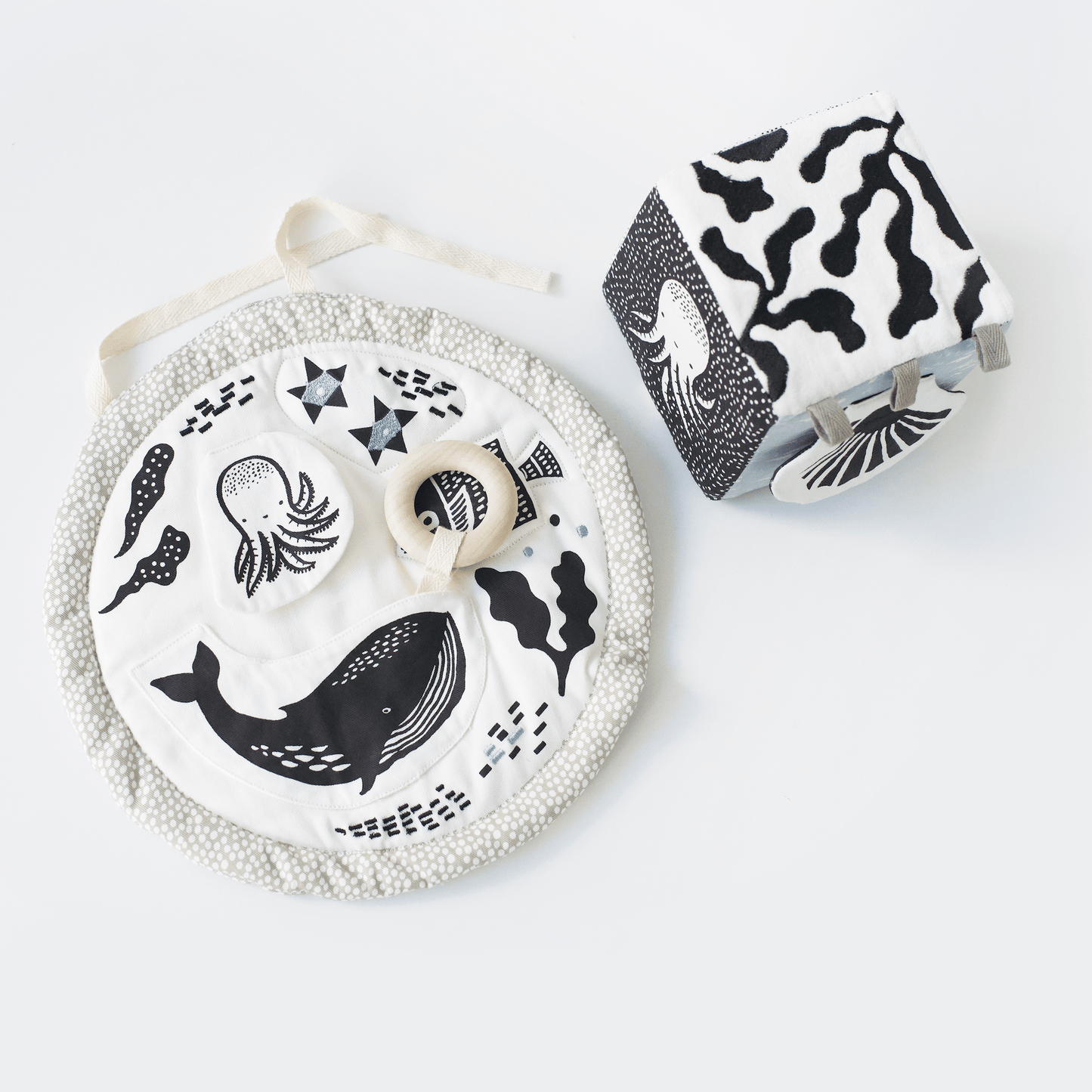 Ocean activity pad + soft block bundle - The Nurturing Nook