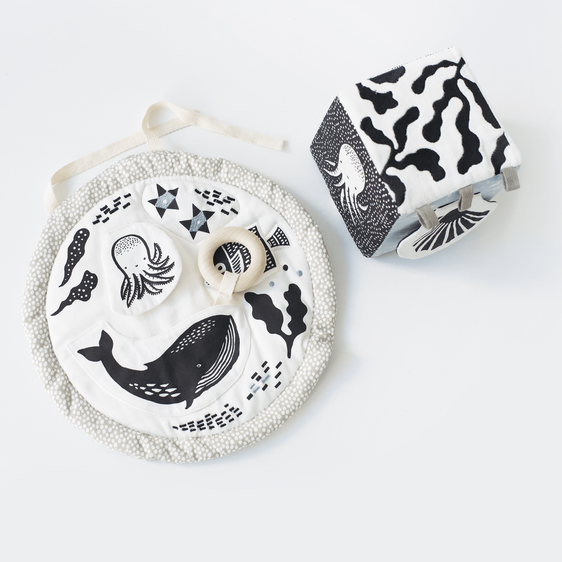 Ocean activity pad + soft block bundle - The Nurturing Nook