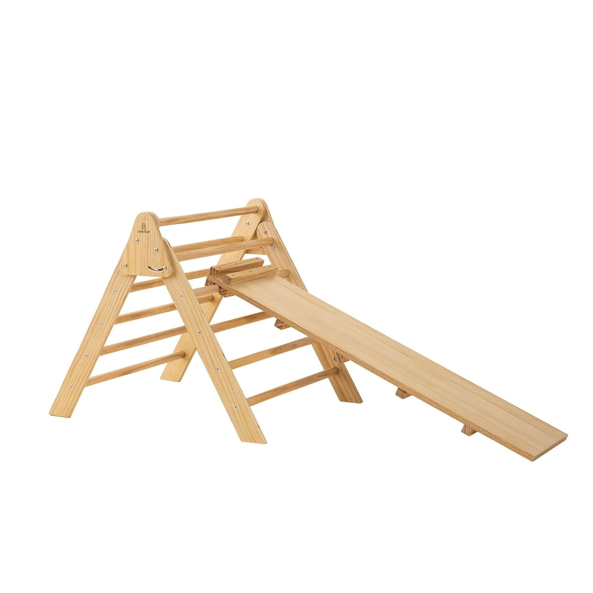 Olive - Pikler Triangle Ladder and Climber Slide - Multiple Sizes - The Nurturing Nook