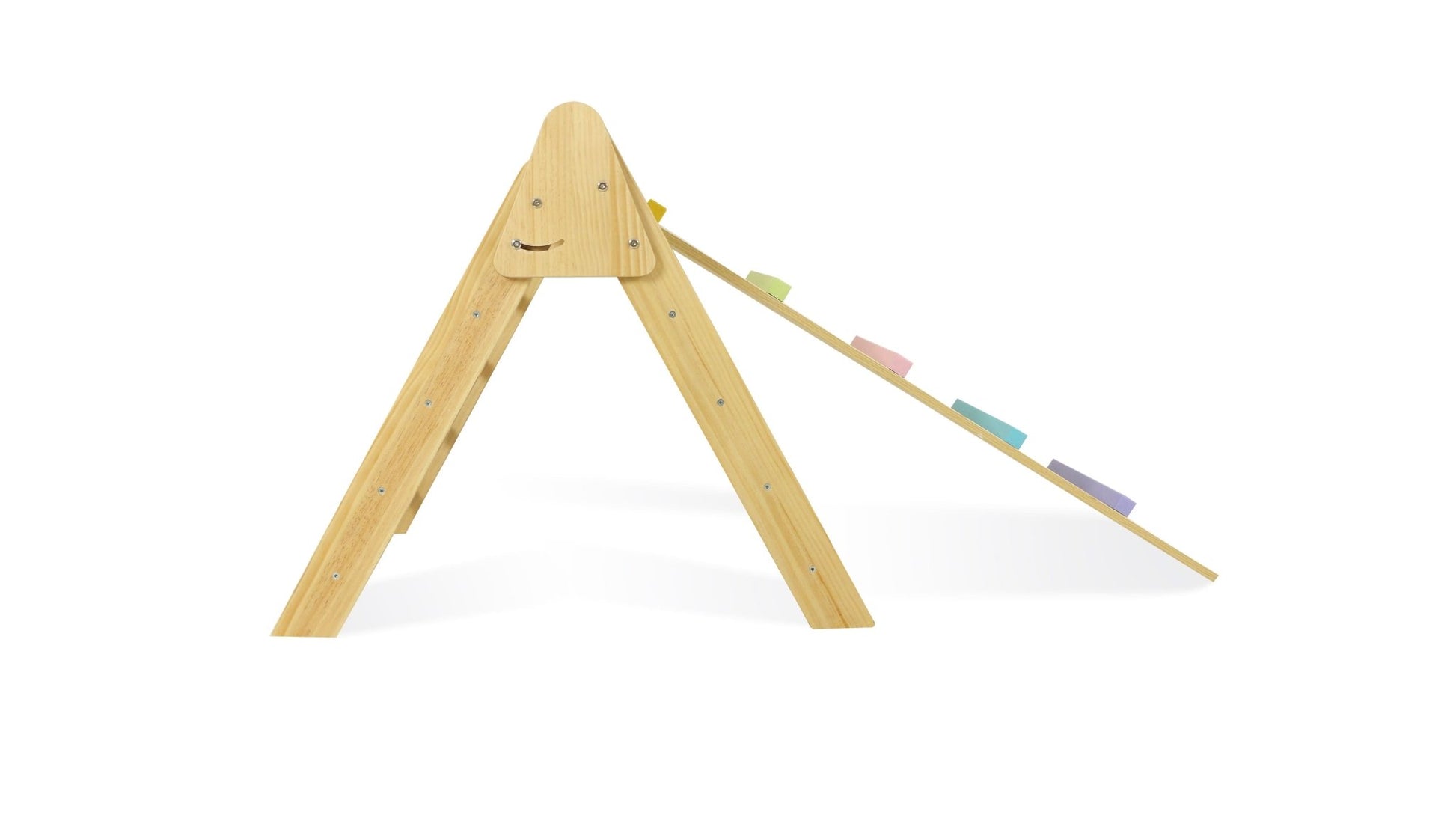 Olive - Pikler Triangle Ladder and Climber Slide - Multiple Sizes - The Nurturing Nook