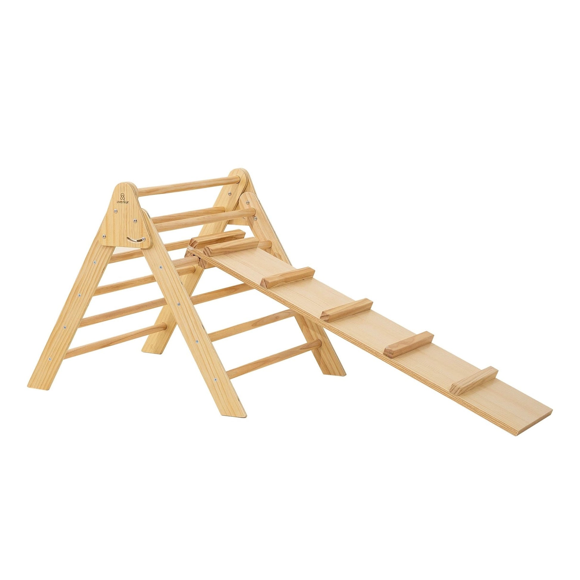 Olive - Pikler Triangle Ladder and Climber Slide - Multiple Sizes - The Nurturing Nook