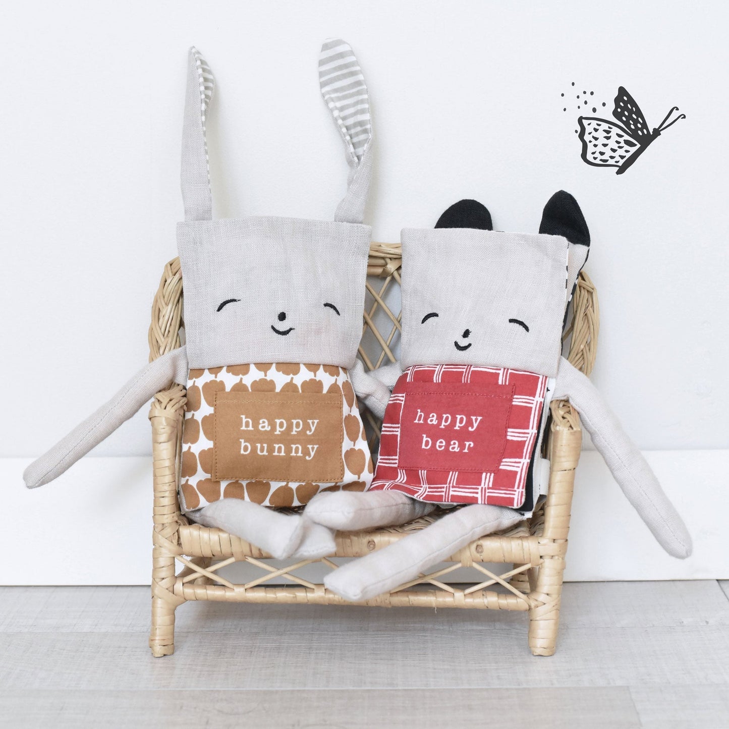 Organic Bunny Flippy Friend - The Nurturing Nook