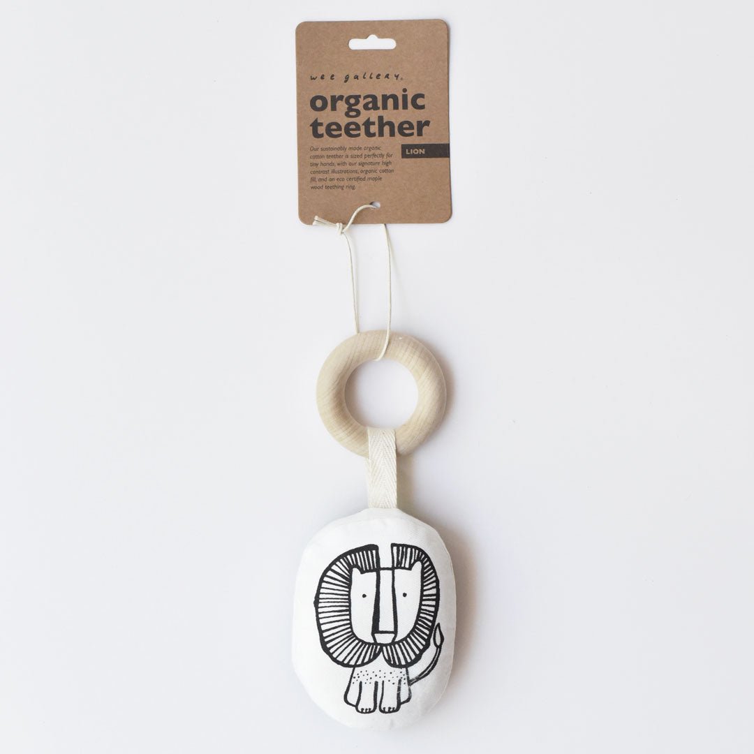 Organic Teether - Lion - The Nurturing Nook