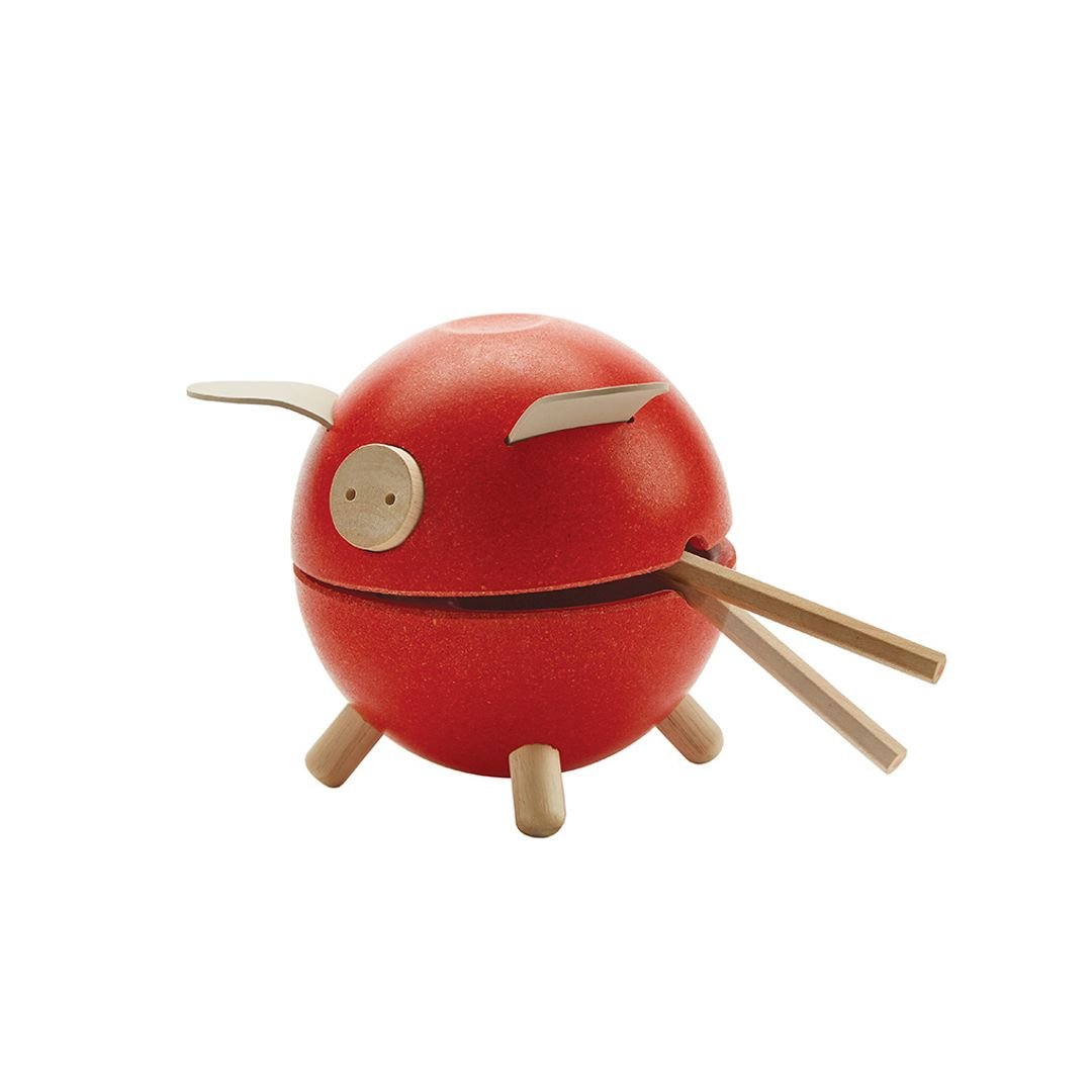 Piggy Bank Red - Orchard - The Nurturing Nook