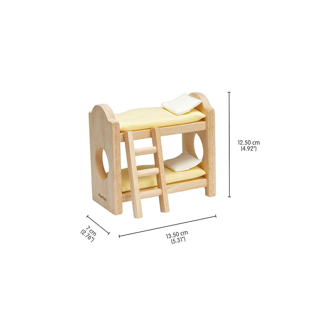 PlanToys children's room(classic) miniature furniture set - The Nurturing Nook