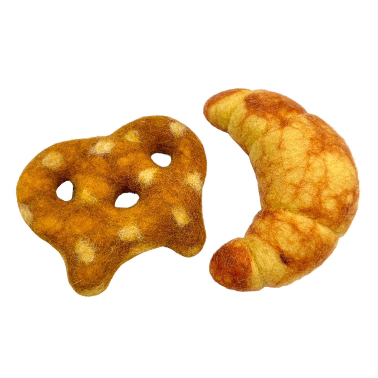 **Pre - order (Ships in 2 - 3 Weeks)**Handmade in Nepal 100% Wool Felt Foods Play Set for Pretend Cooking and Farmer's Market Play - The Nurturing Nook