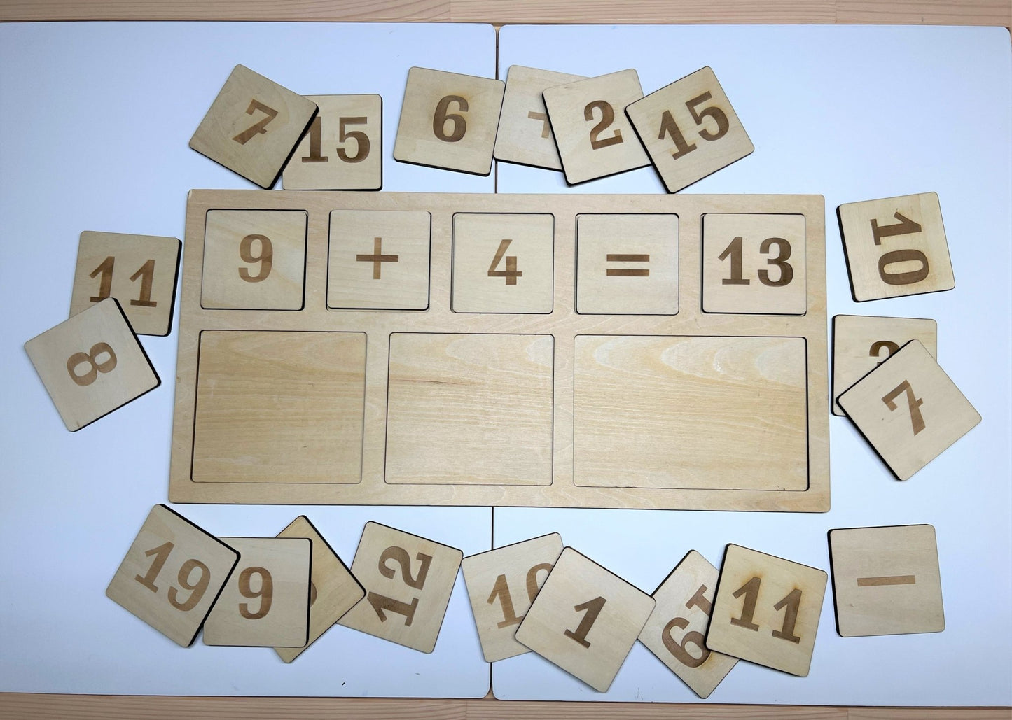 **Pre - order (Ships in 3 - 4 Weeks)**Educational Multi - Layered Wooden Puzzle - The Nurturing Nook