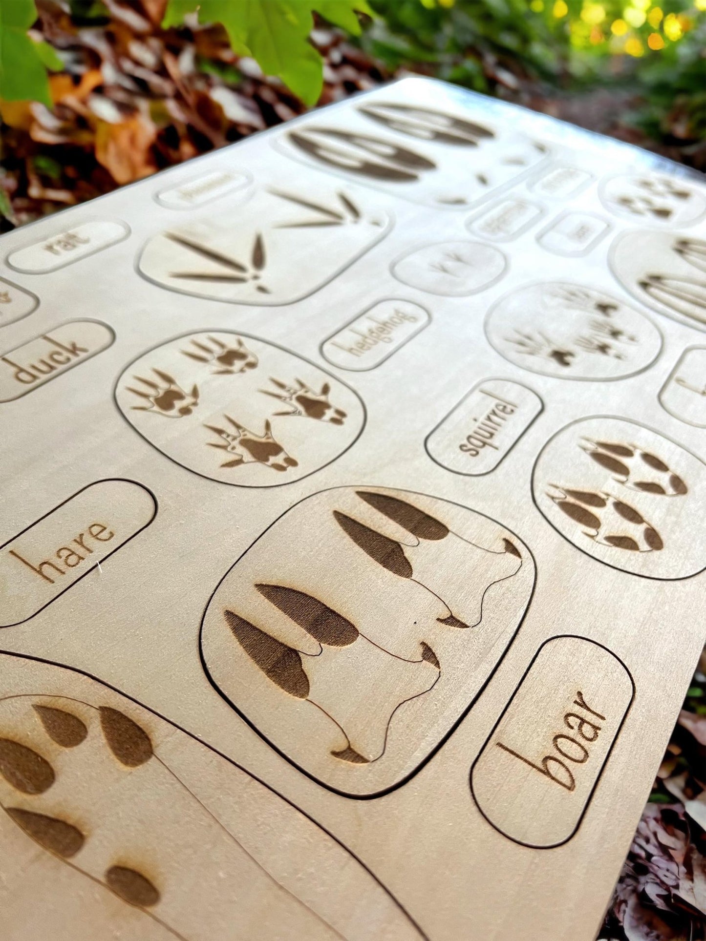 **Pre - order (Ships in 3 - 4 Weeks)**Educational Multi - Layered Wooden Puzzle - The Nurturing Nook