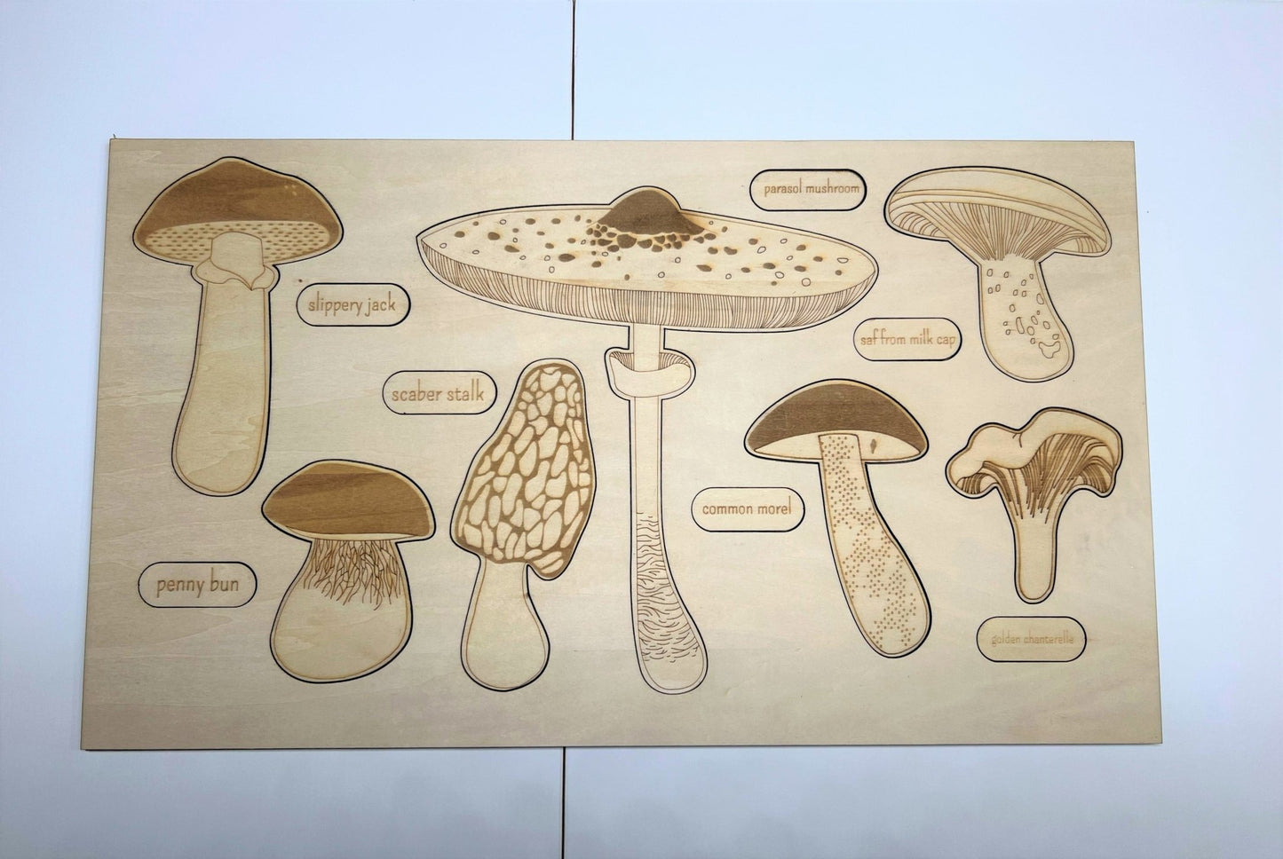 **Pre - order (Ships in 3 - 4 Weeks)**Educational Multi - Layered Wooden Puzzle - The Nurturing Nook