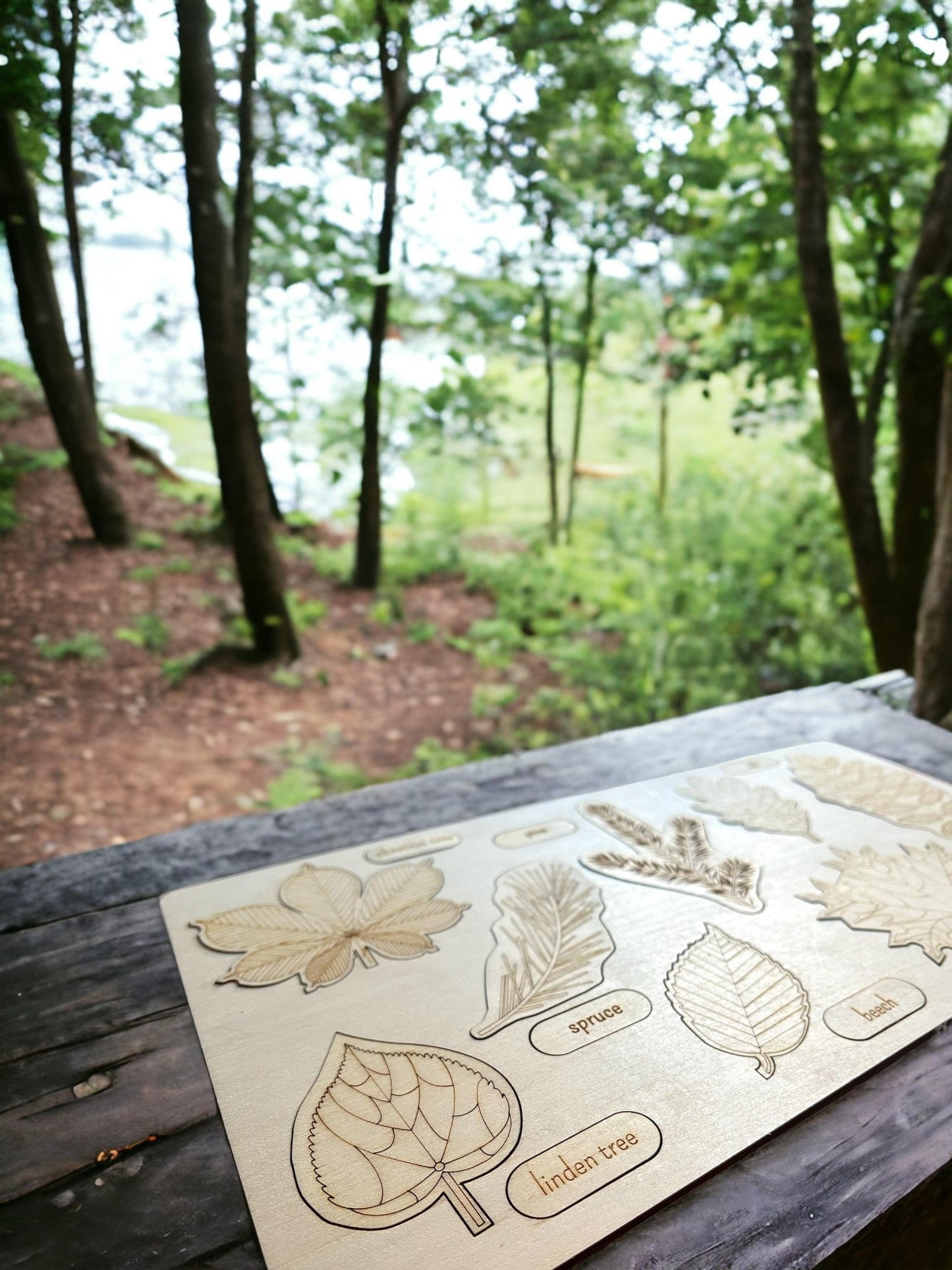 **Pre - order (Ships in 3 - 4 Weeks)**Educational Multi - Layered Wooden Puzzle - The Nurturing Nook
