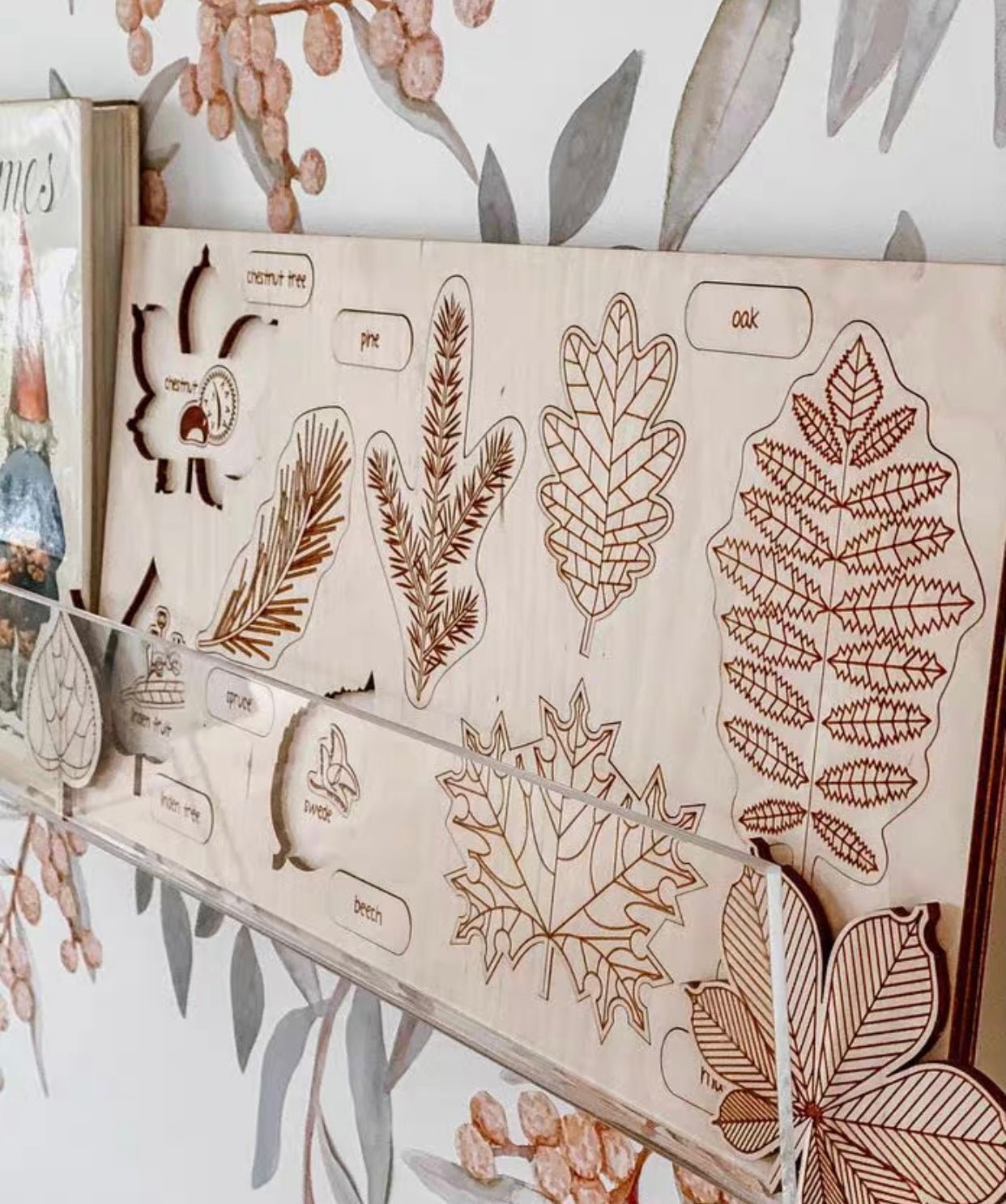 **Pre - order (Ships in 3 - 4 Weeks)**Educational Multi - Layered Wooden Puzzle - The Nurturing Nook