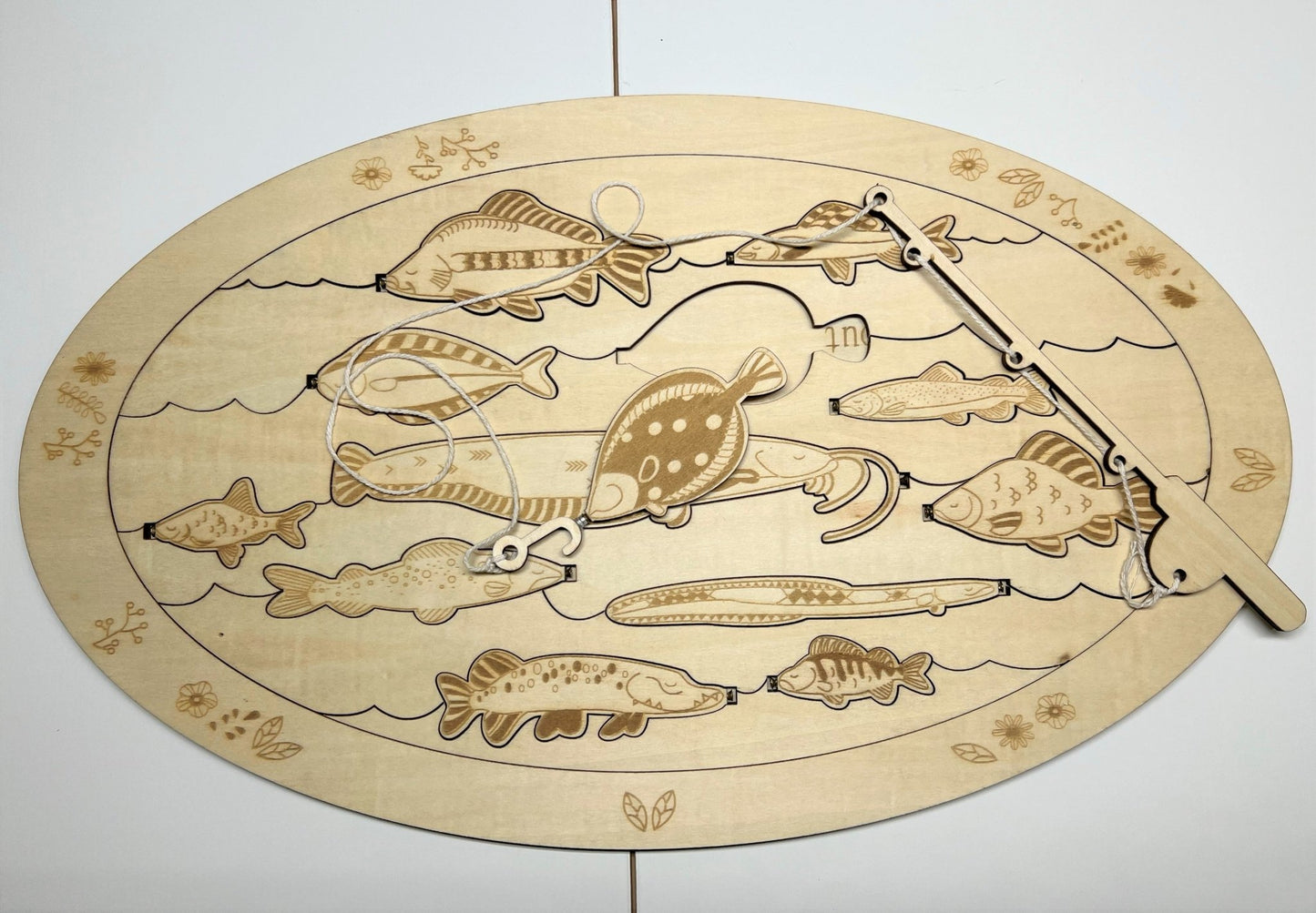 **Pre - order (Ships in 3 - 4 Weeks)**Educational Multi - Layered Wooden Puzzle - The Nurturing Nook