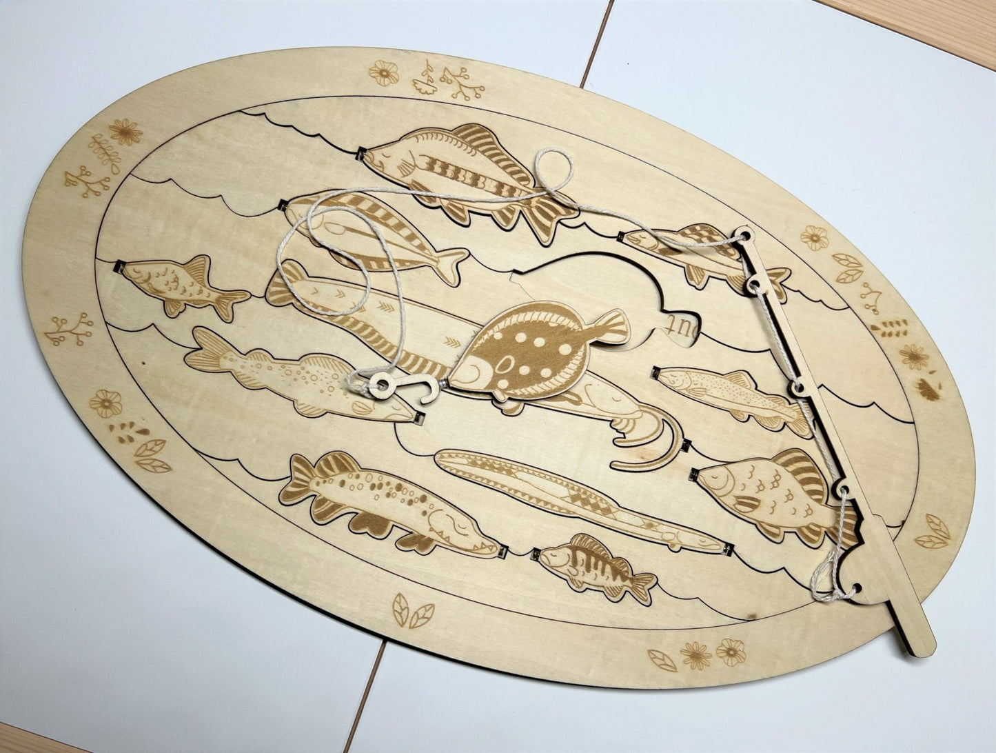 **Pre - order (Ships in 3 - 4 Weeks)**Educational Multi - Layered Wooden Puzzle - The Nurturing Nook