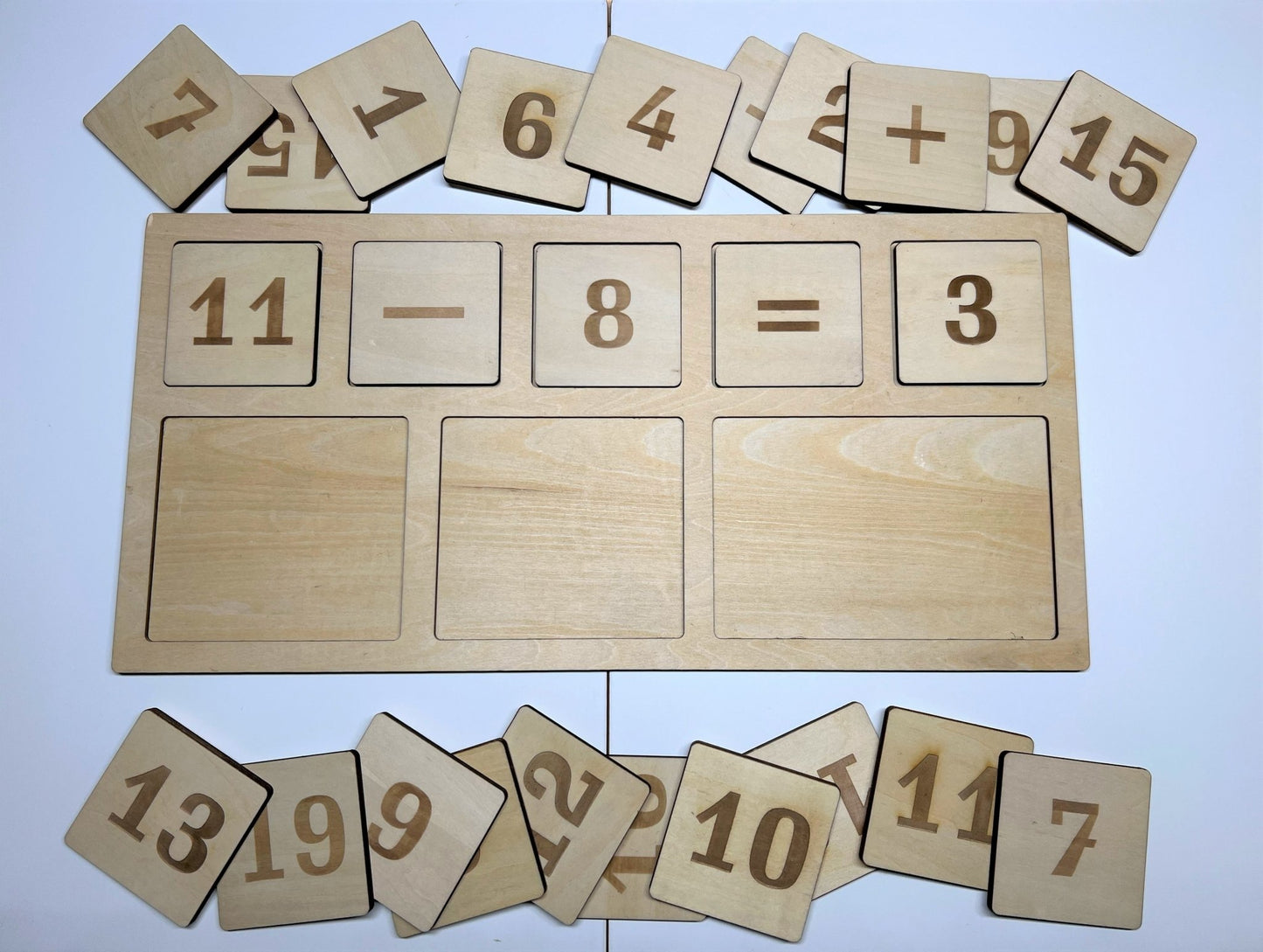 **Pre - order (Ships in 3 - 4 Weeks)**Educational Multi - Layered Wooden Puzzle - The Nurturing Nook