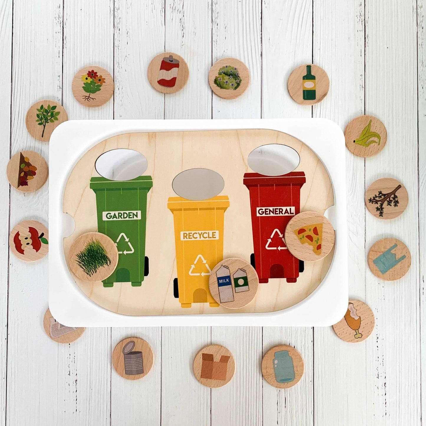 **Pre - order (Ships in 3 - 4 Weeks)**FLISAT Sensory Bin Insert Activity Board - The Nurturing Nook