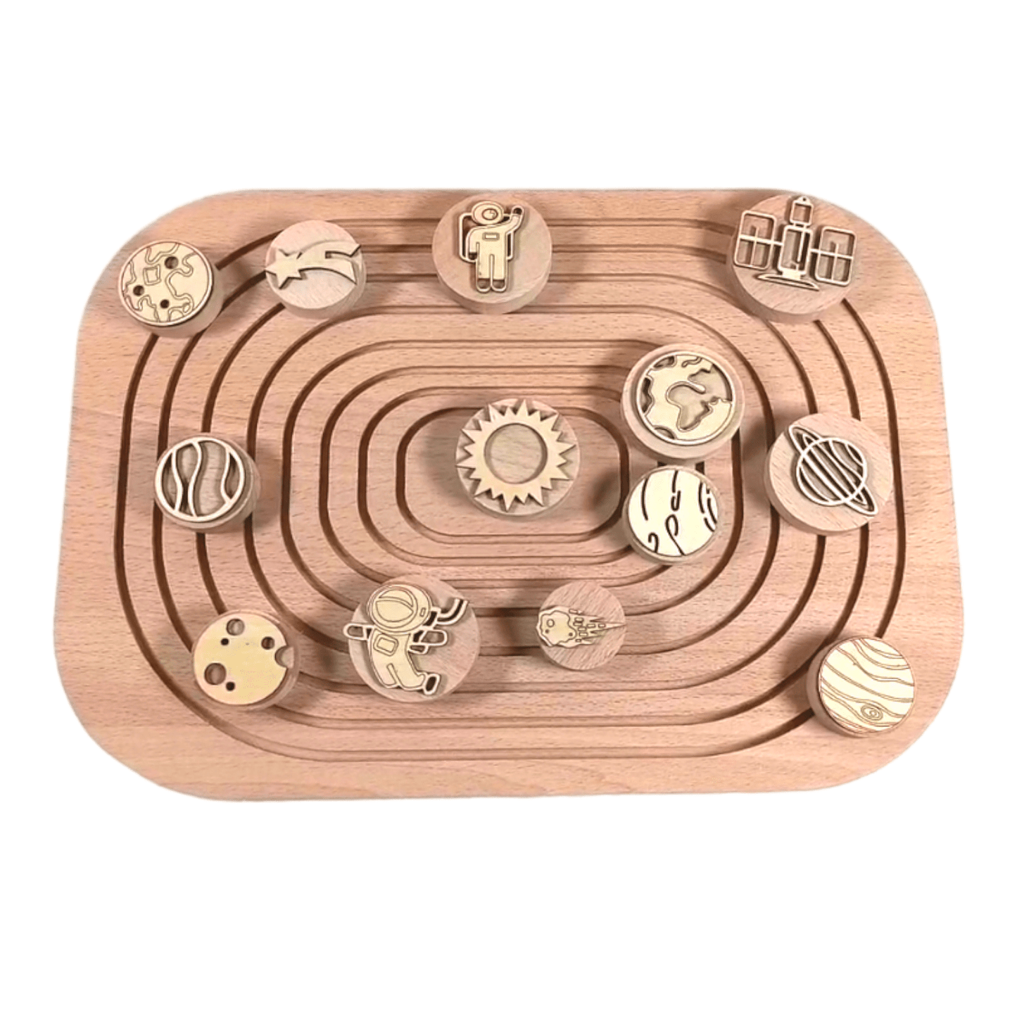 **Pre - order (Ships in 3 - 4 Weeks)**FLISAT Sensory Bin Insert Activity Board - The Nurturing Nook