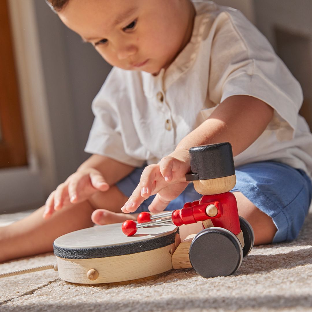 Pull Along Drummer - The Nurturing Nook