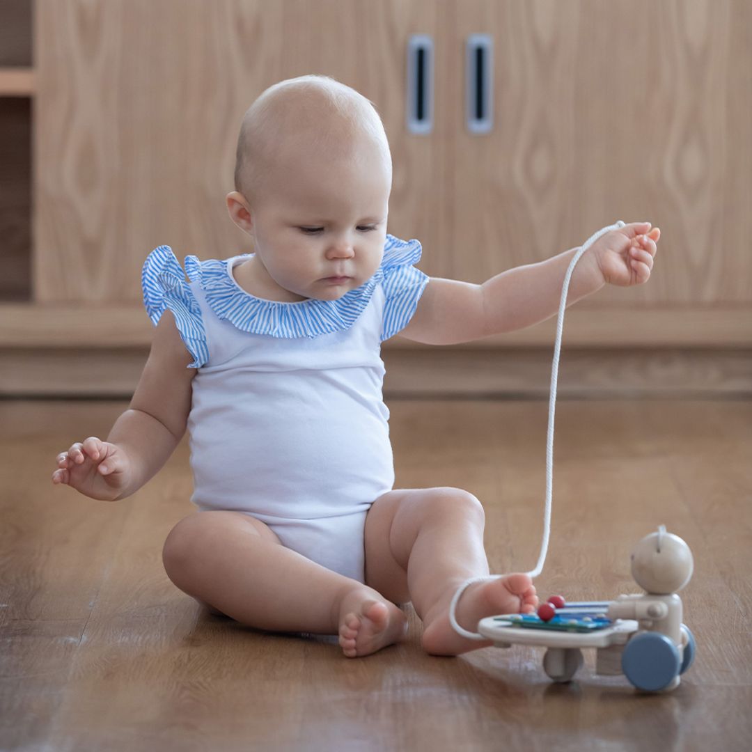 Pull Along Musical Bear - The Nurturing Nook