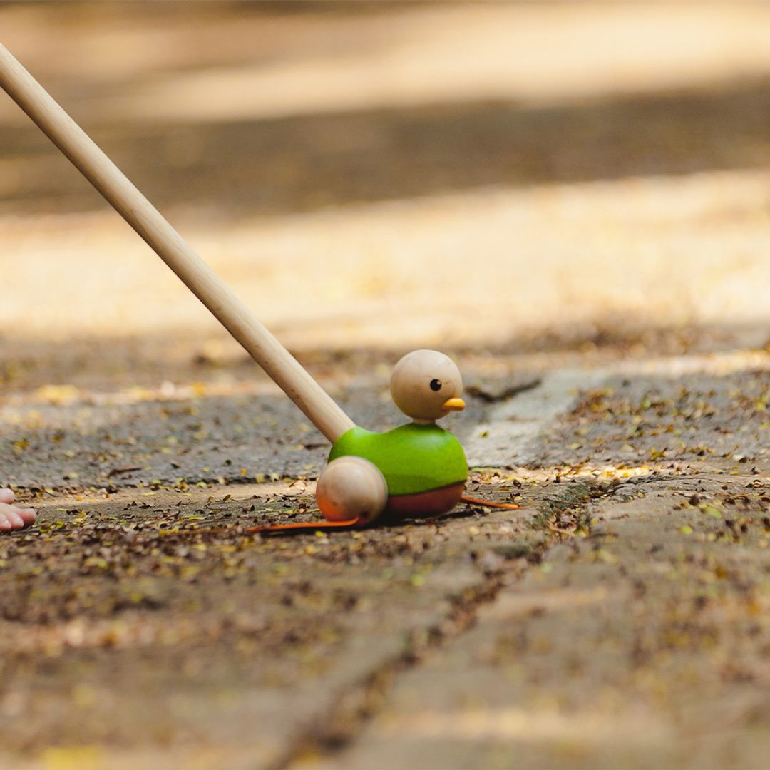 Push Along Duck - The Nurturing Nook